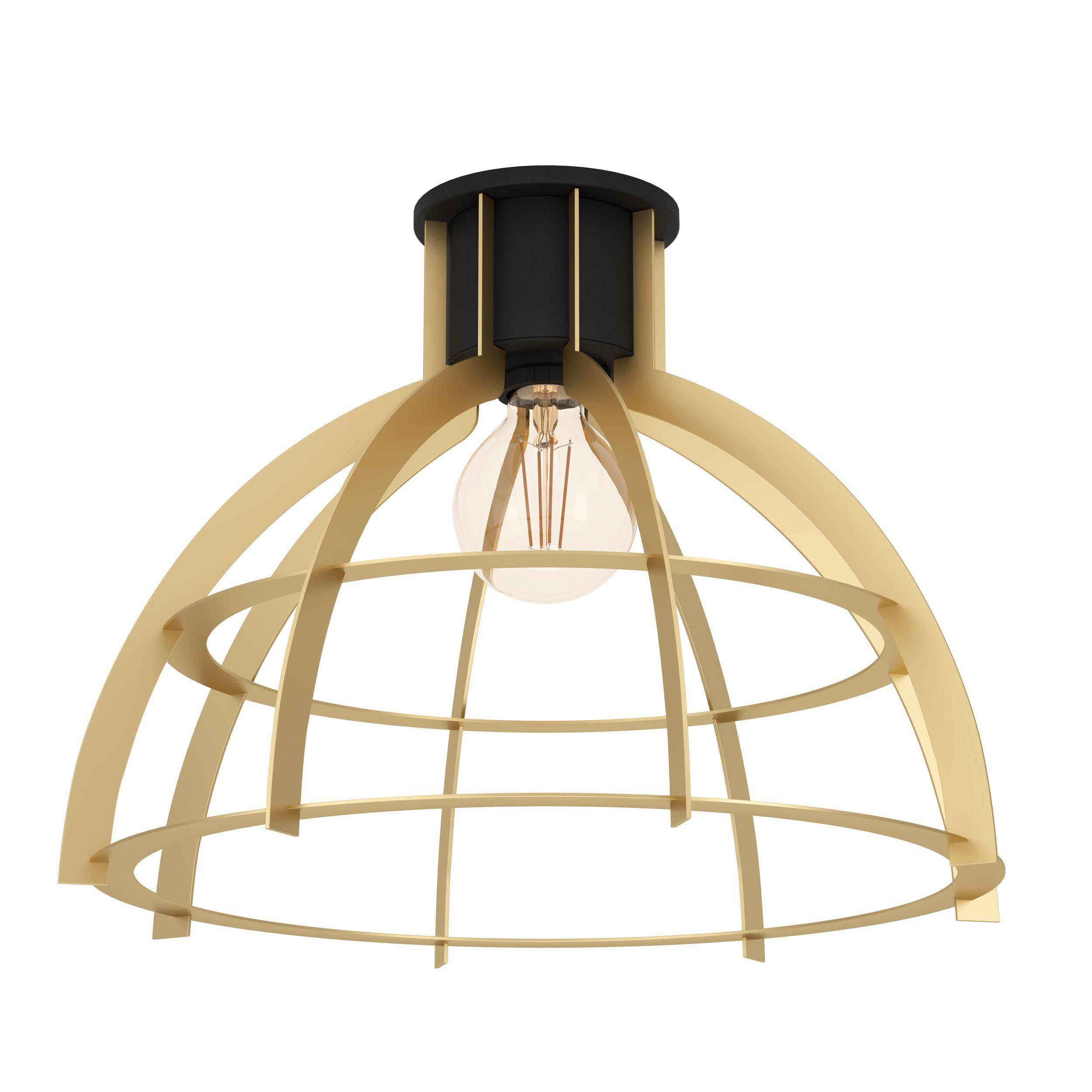 Plafonnier STILLINGTON doré/noir Ø41,5cm