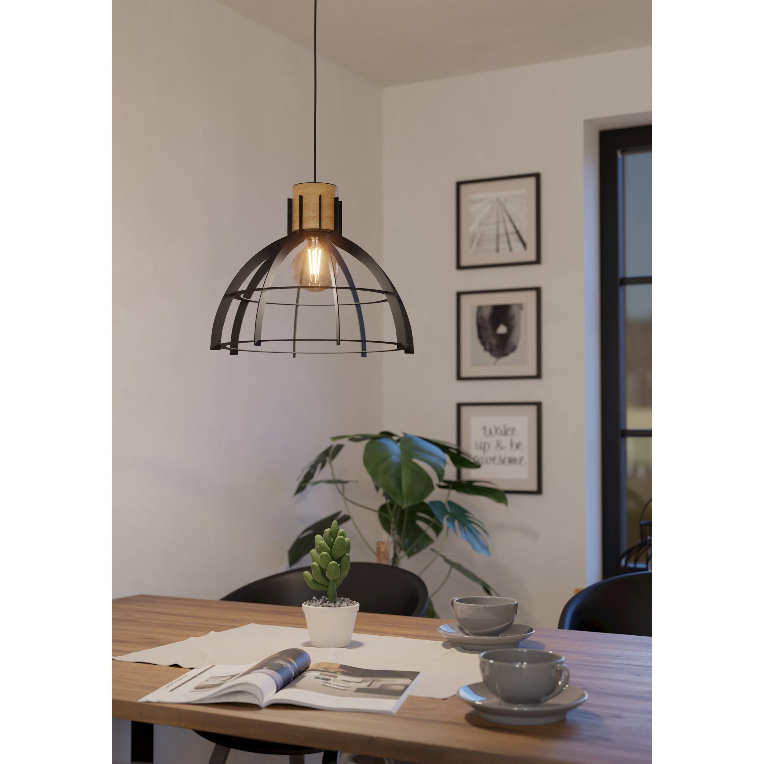 Suspension STILLINGTON noir/doré Ø41,5cm