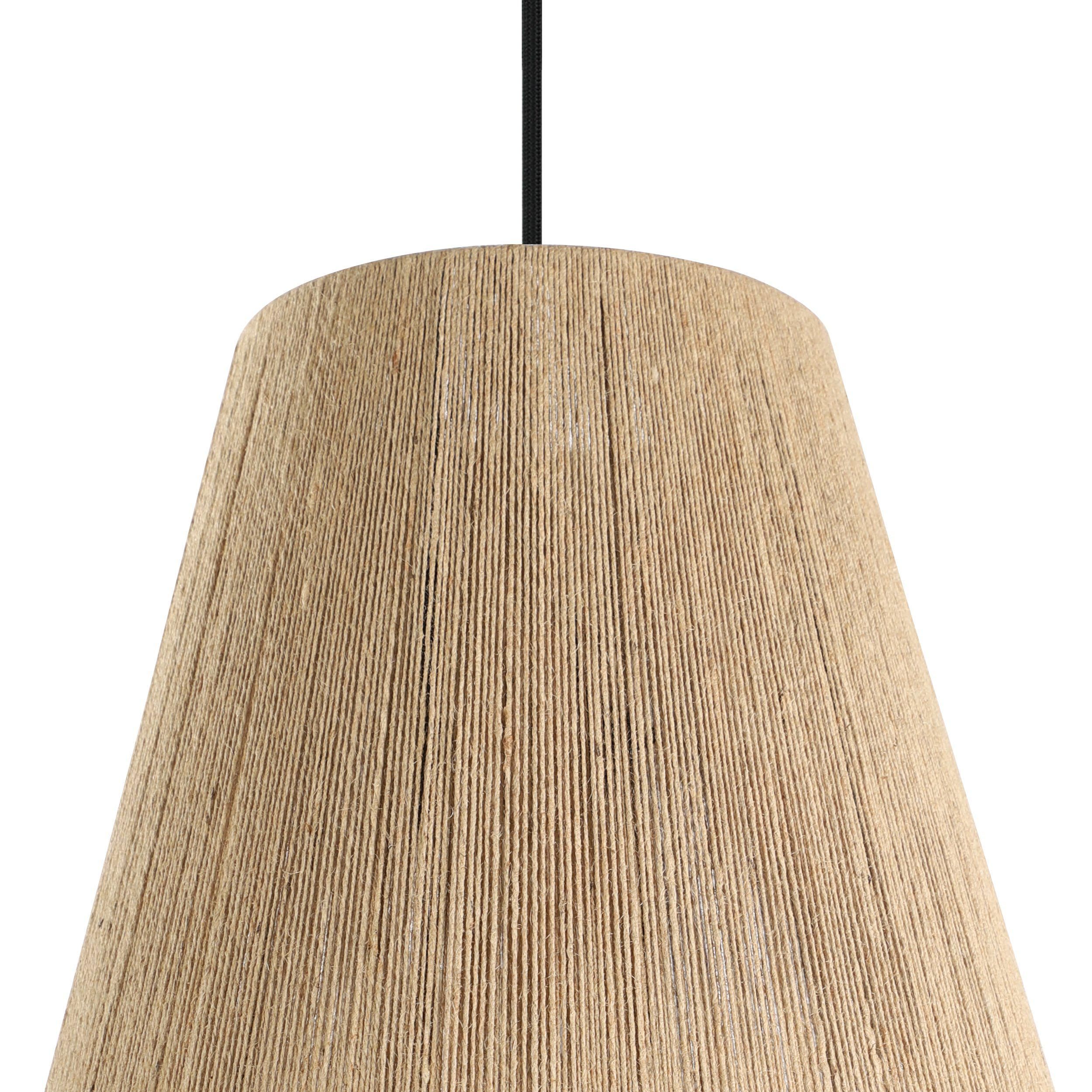 Suspension ALDERNEY naturel Ø30cm