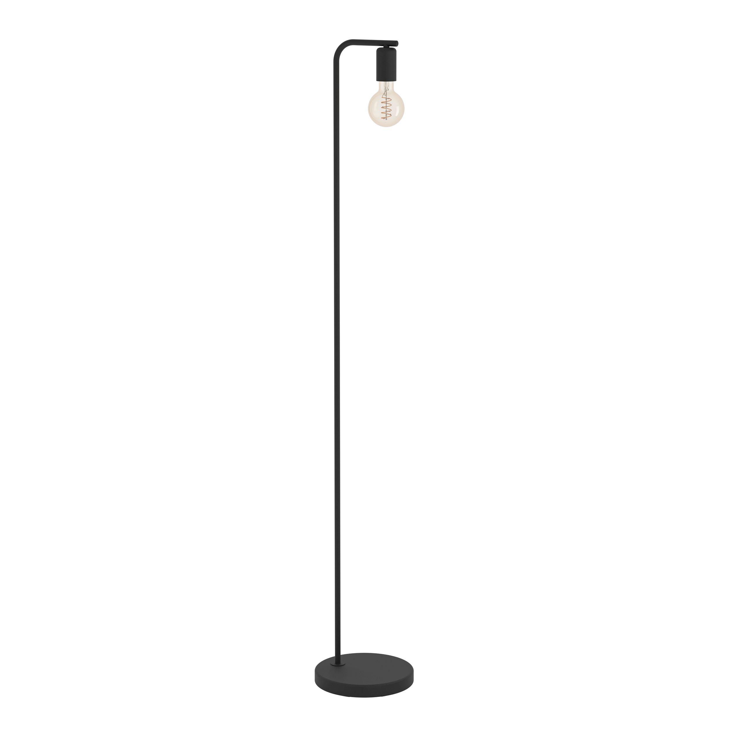 Lampadaire CRANLEY 1 noir H110cm