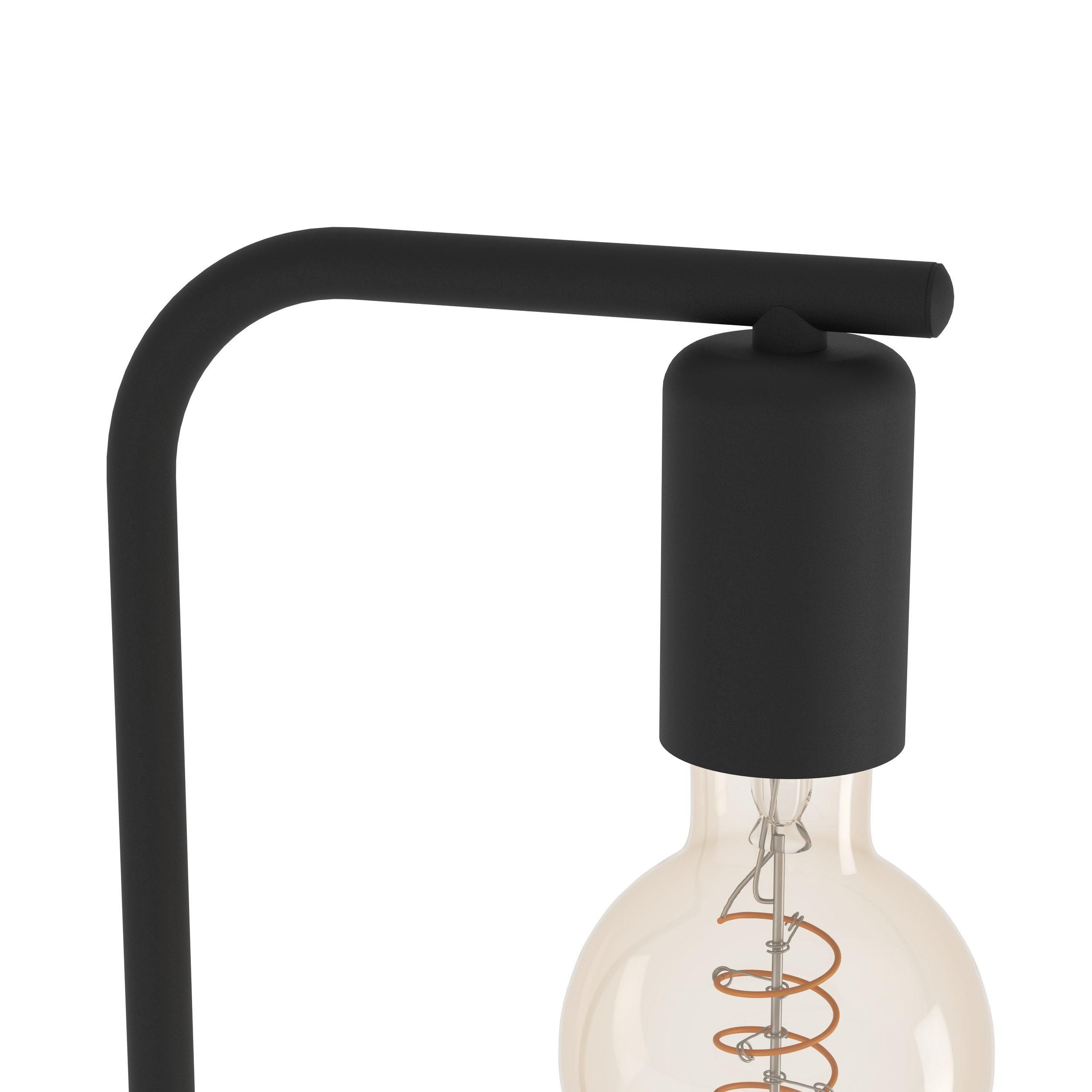 Lampadaire CRANLEY 1 noir H110cm