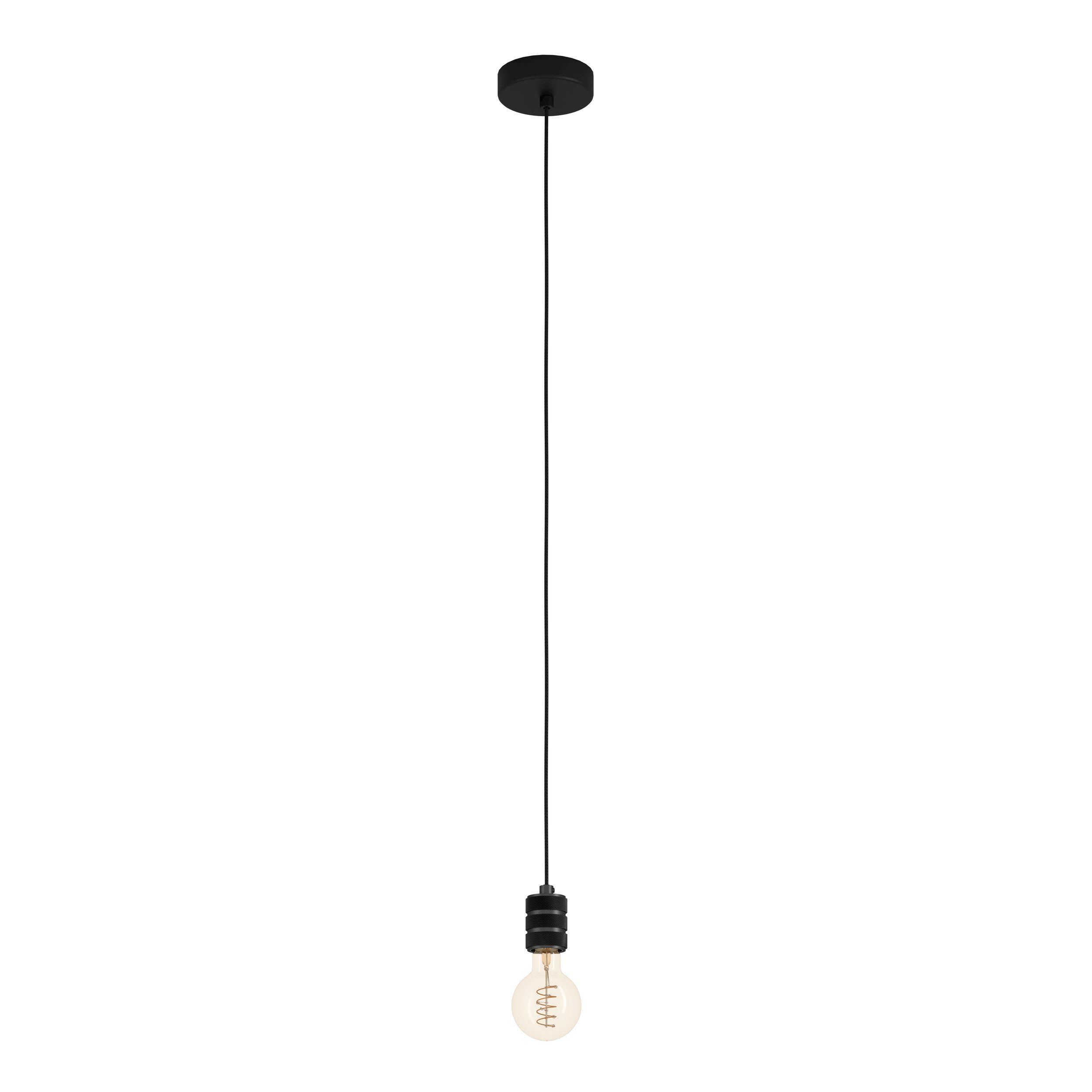 Suspension YORTH noir Ø5cm