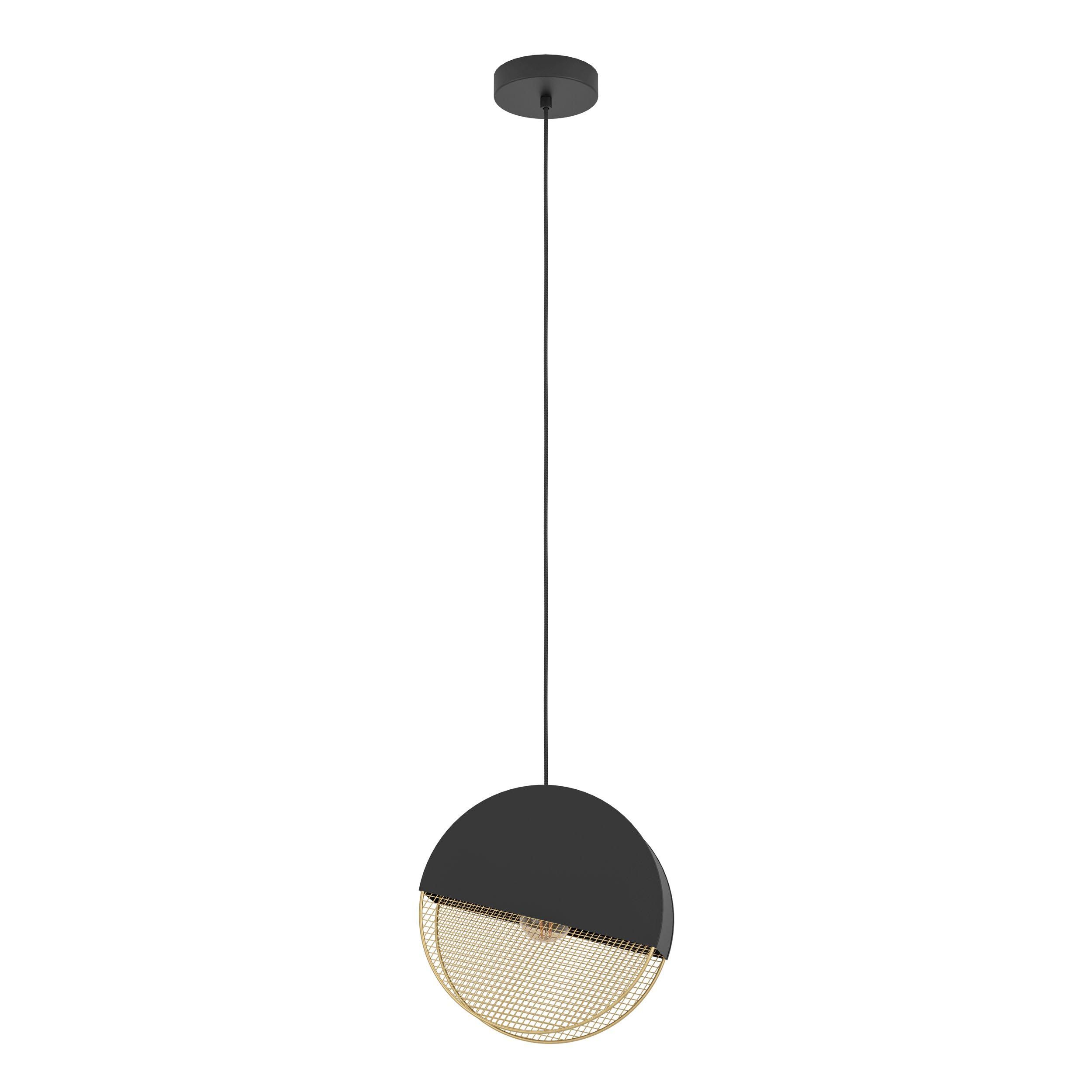 Suspension MUMBLES noir/doré Ø28,5cm