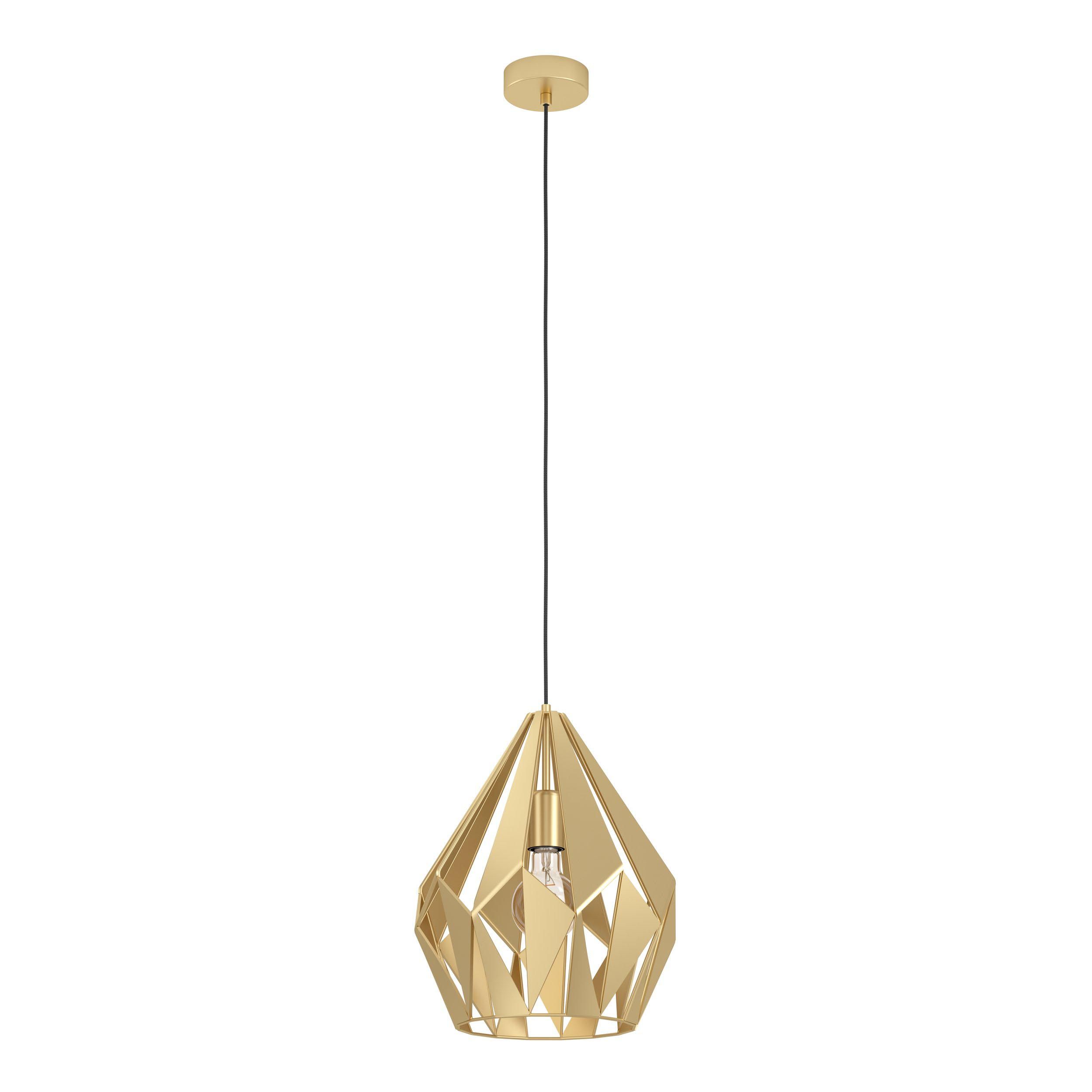 Suspension CARLTON doré Ø31cm