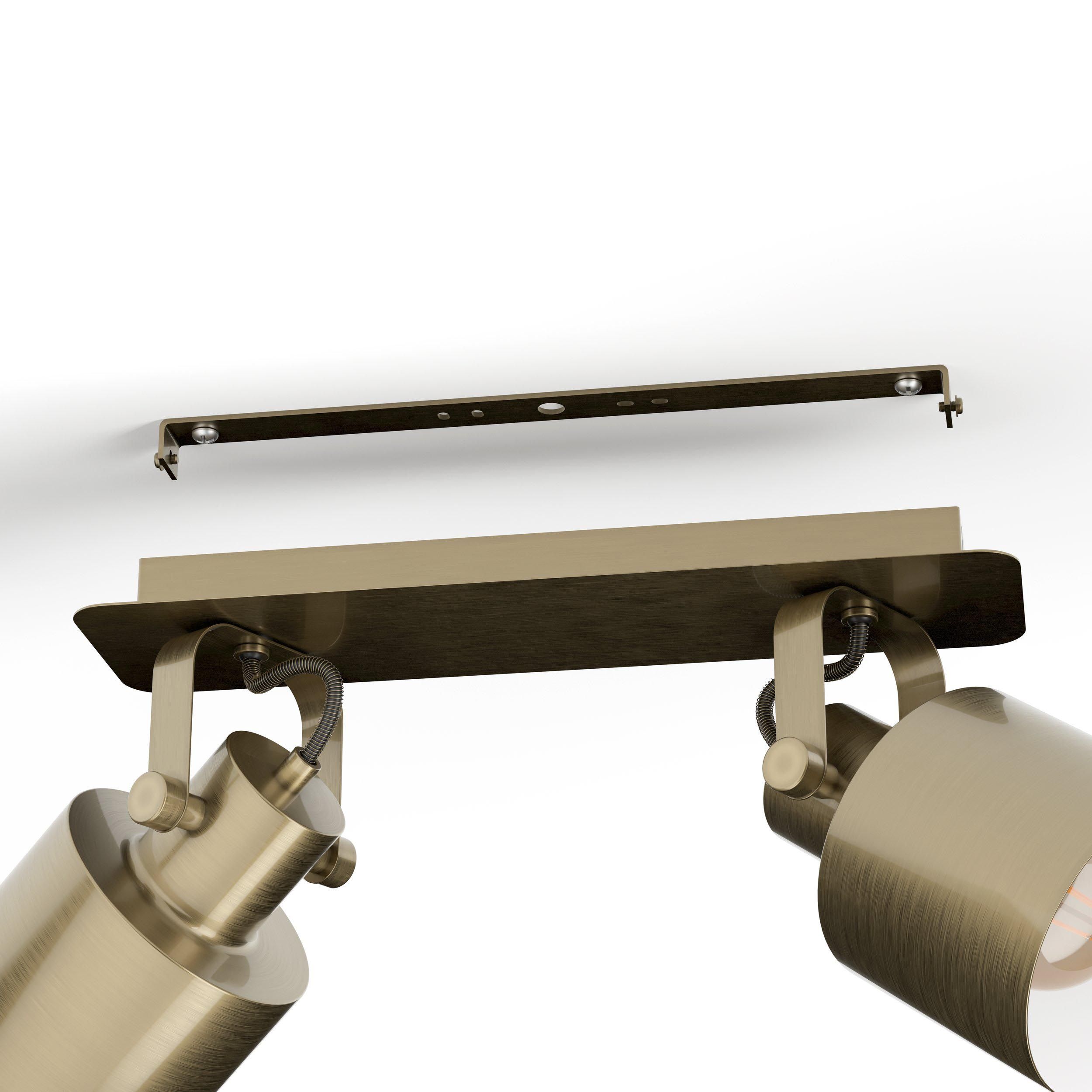 Réglette SOUTHERY doré L47cm