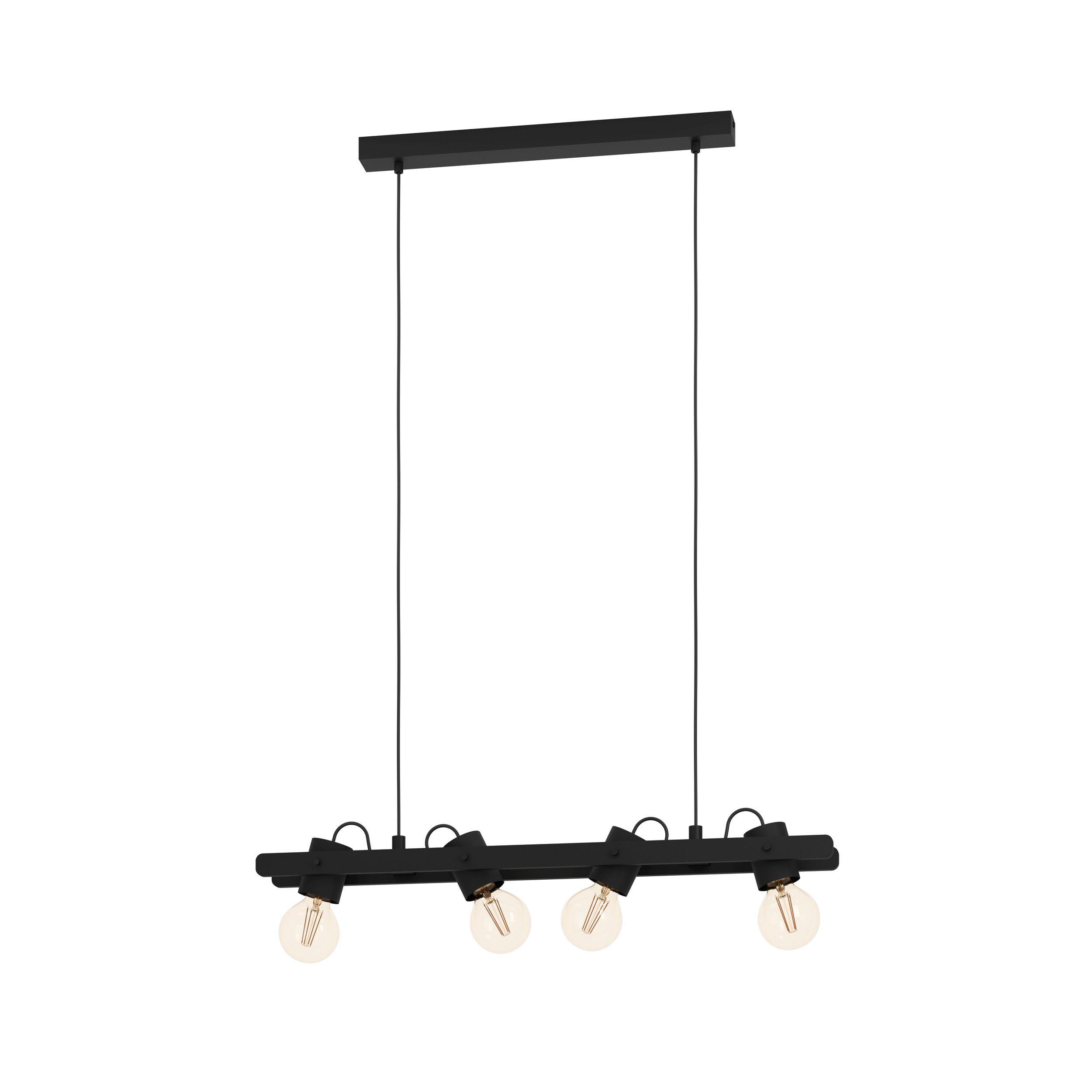 Suspension PLIMSOLL noir L77cm