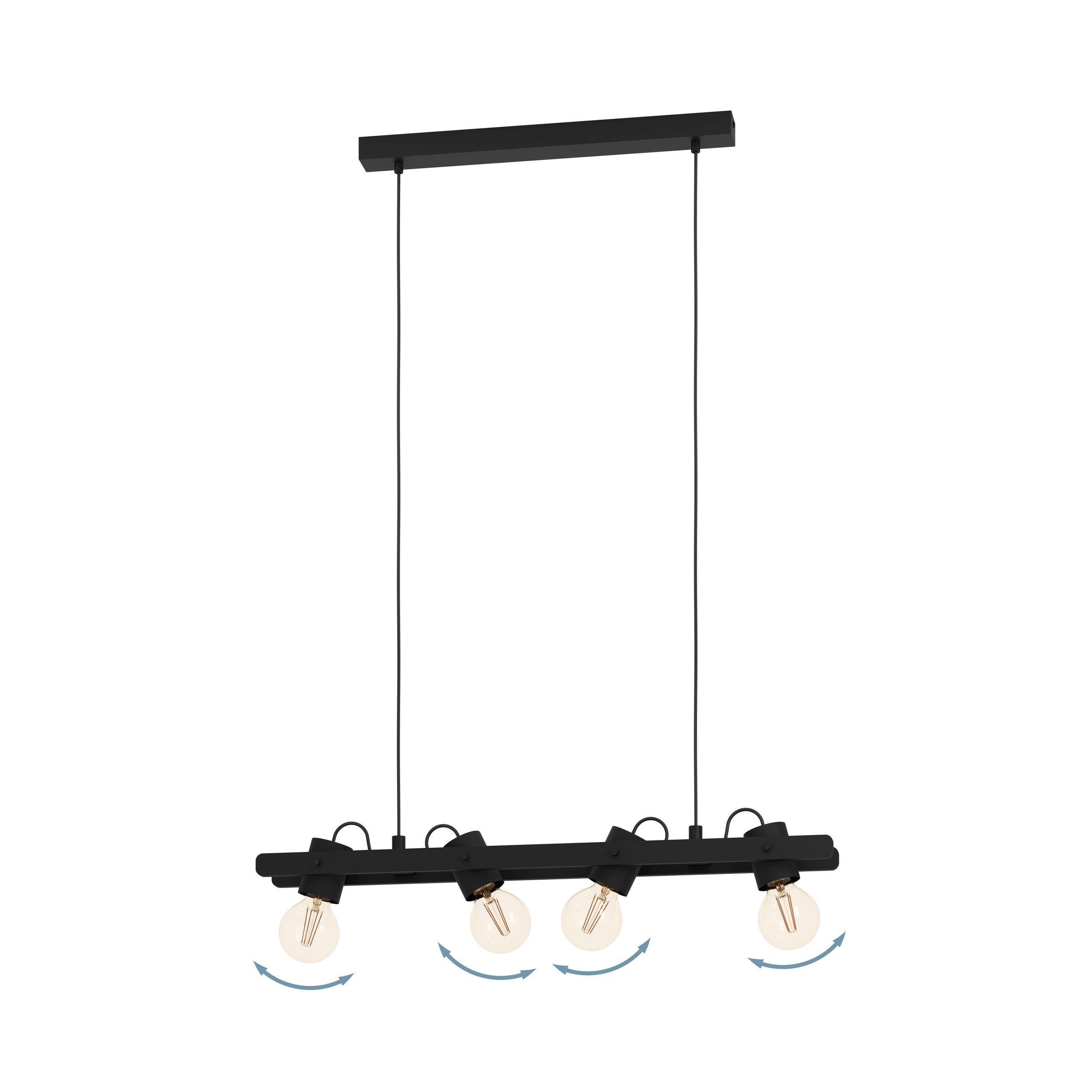 Suspension PLIMSOLL noir L77cm
