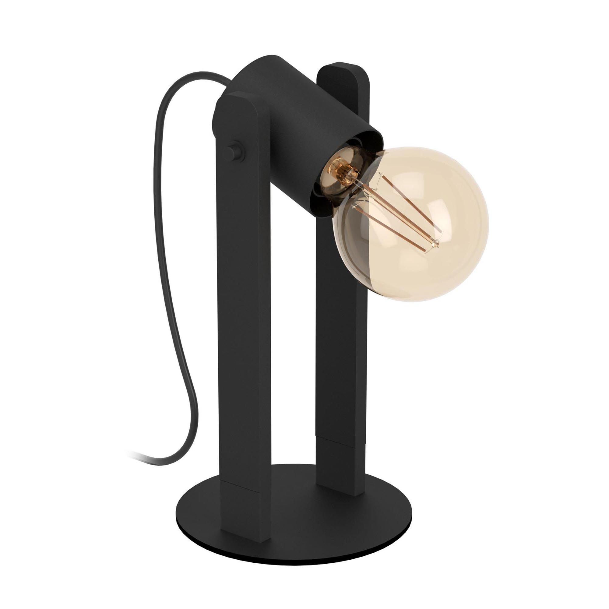 Lampe de table PLIMSOLL noir H25,5cm
