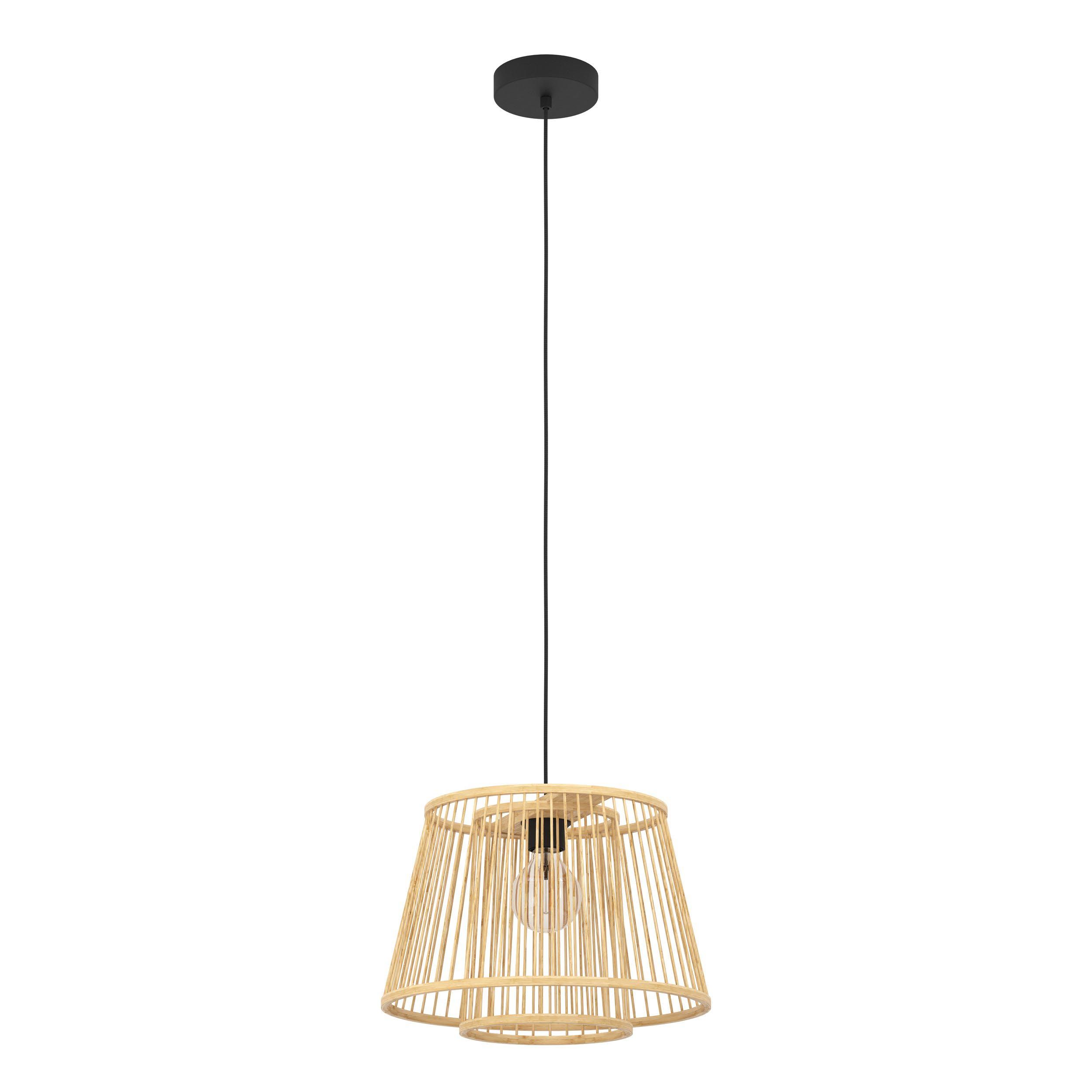 Suspension HYKEHAM bambou/naturel Ø38cm
