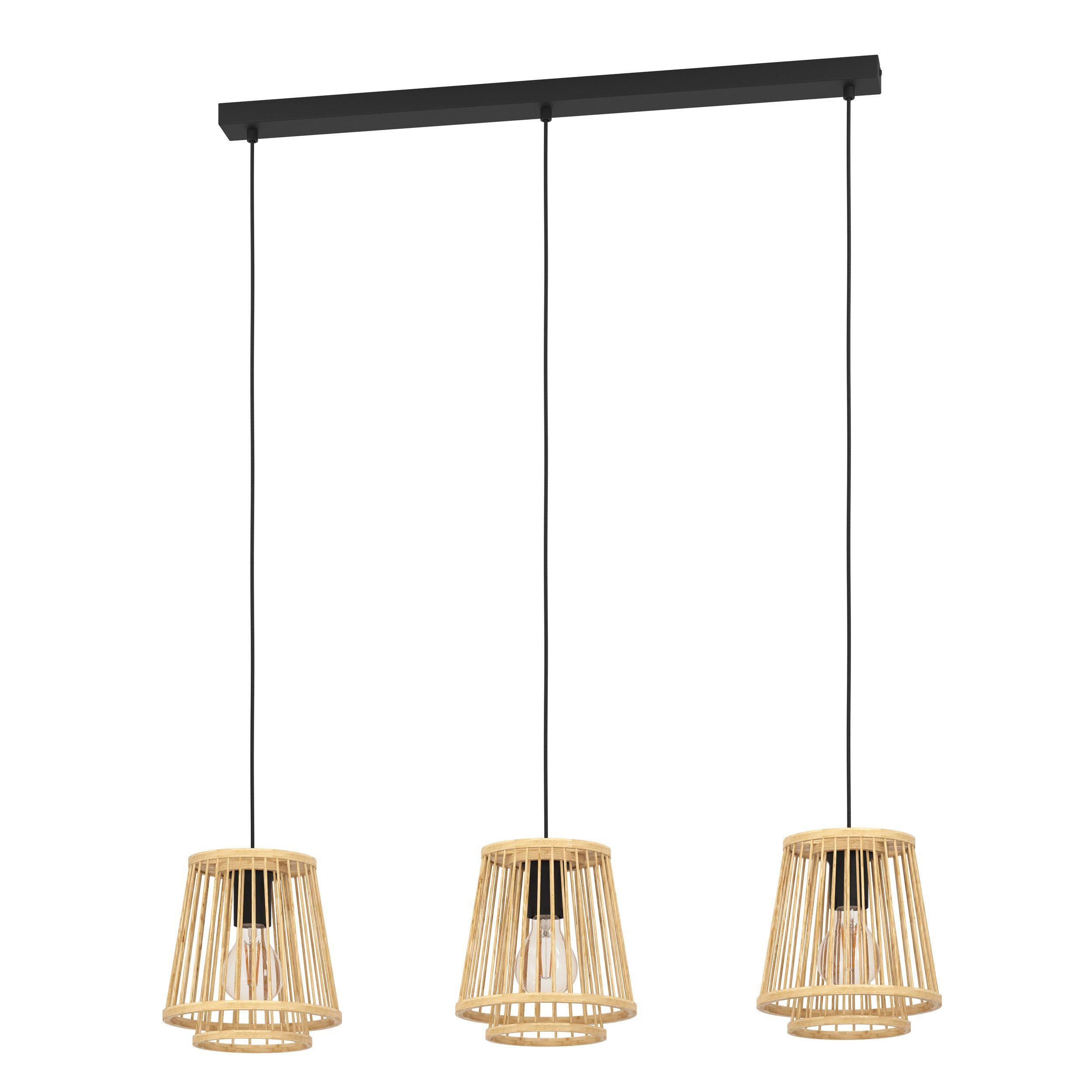 Suspension HYKEHAM bambou/naturel L91cm