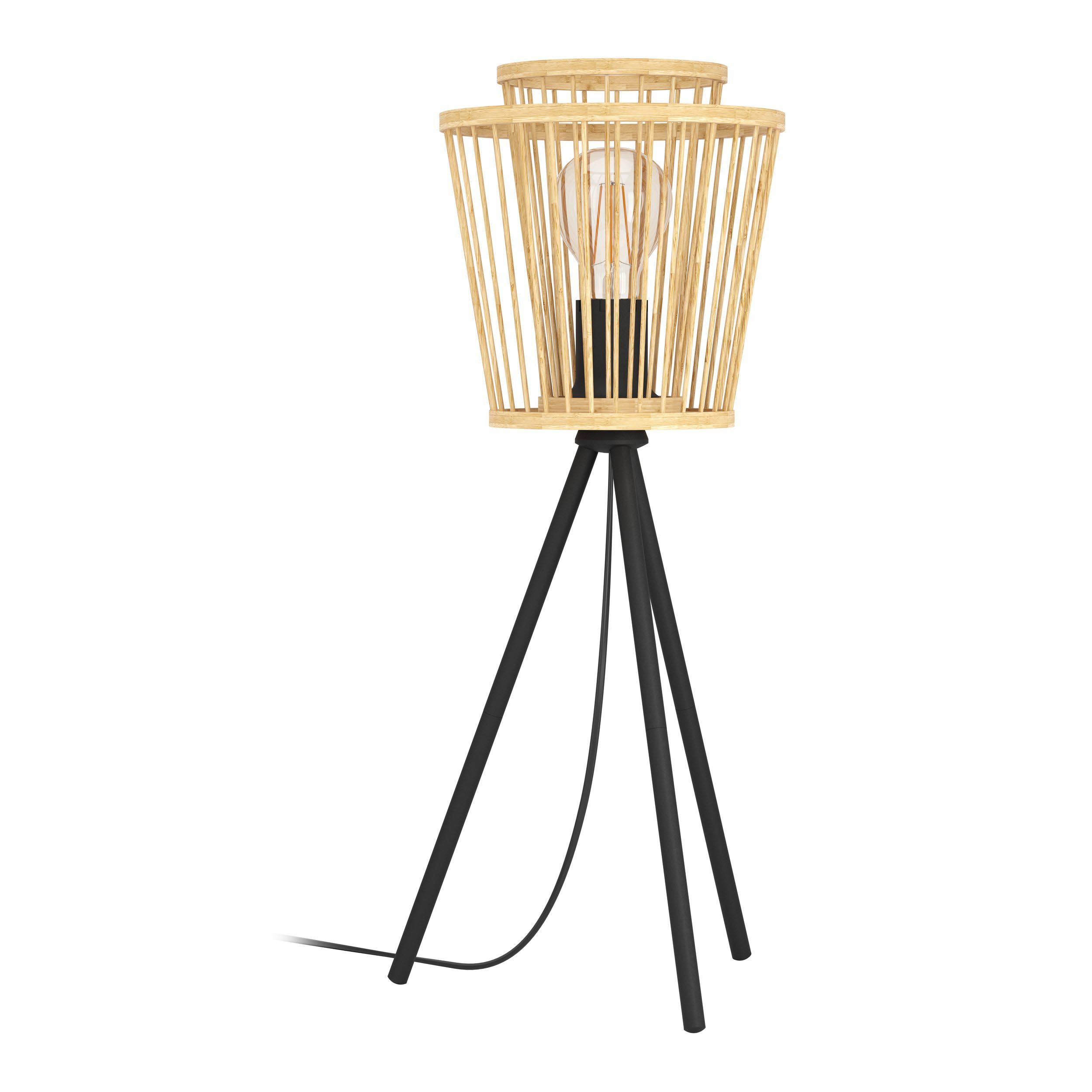 Lampe de table HYKEHAM bambou/naturel H57cm