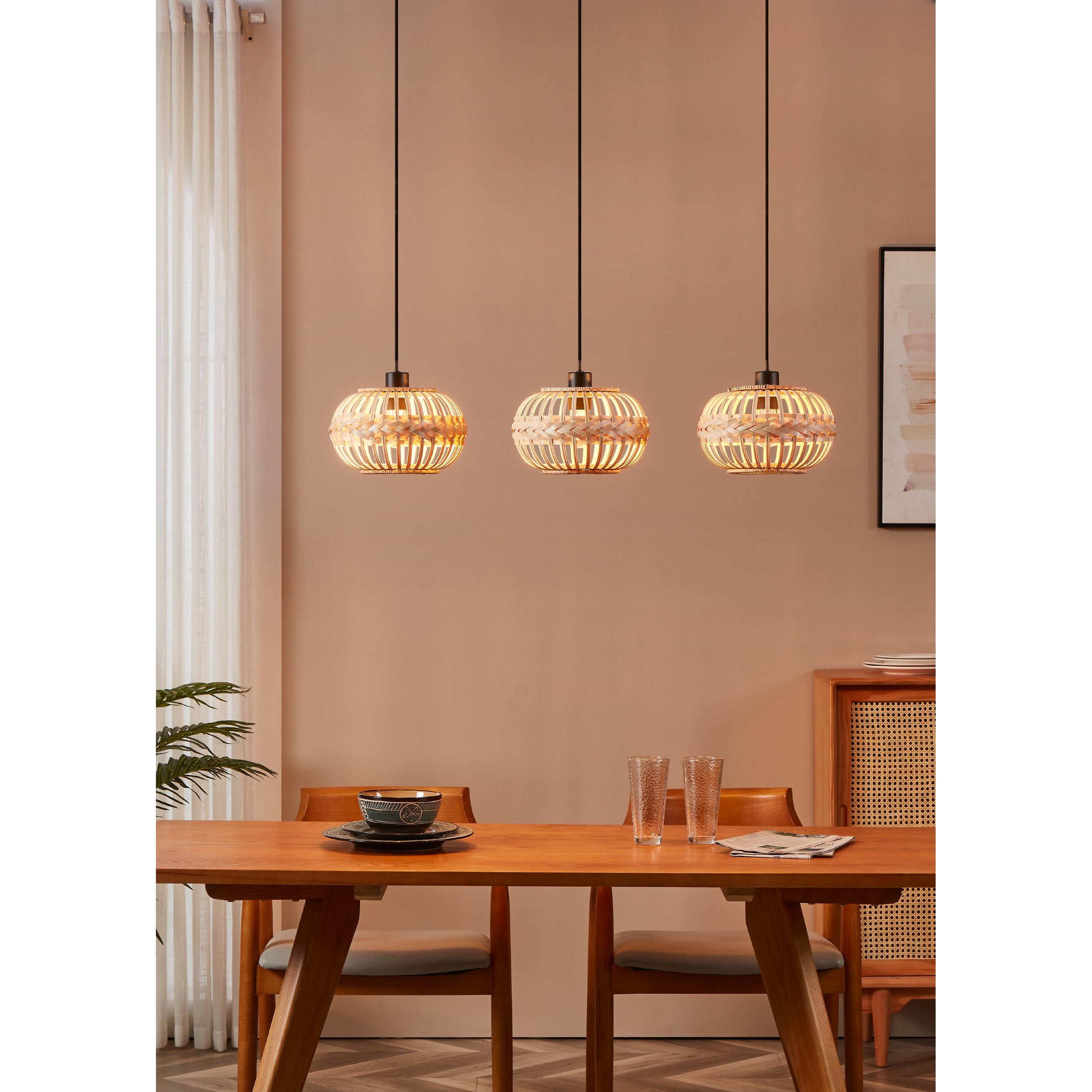 Suspension AMSFIELD 1 bois L96cm