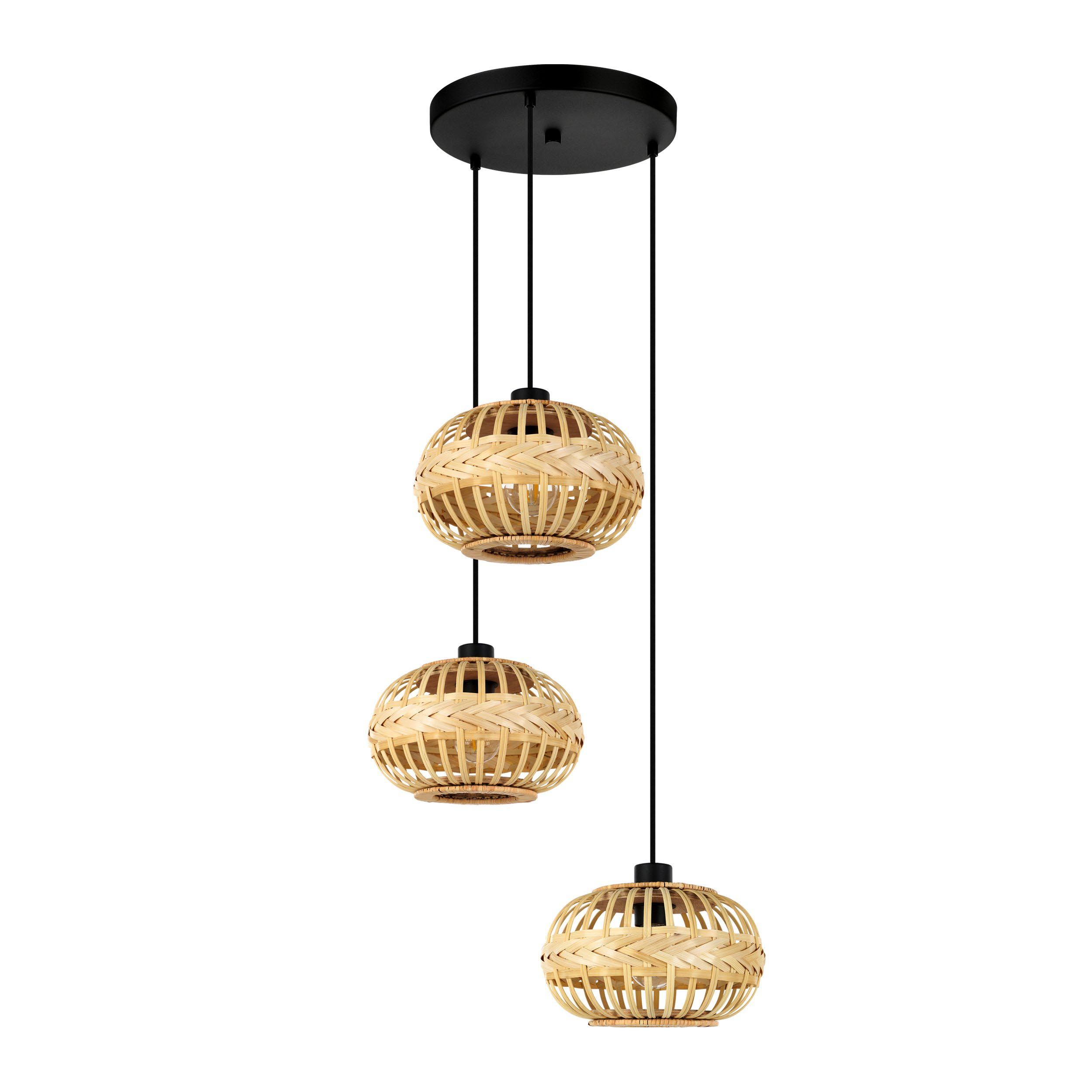 Suspension AMSFIELD 1 bois Ø48cm