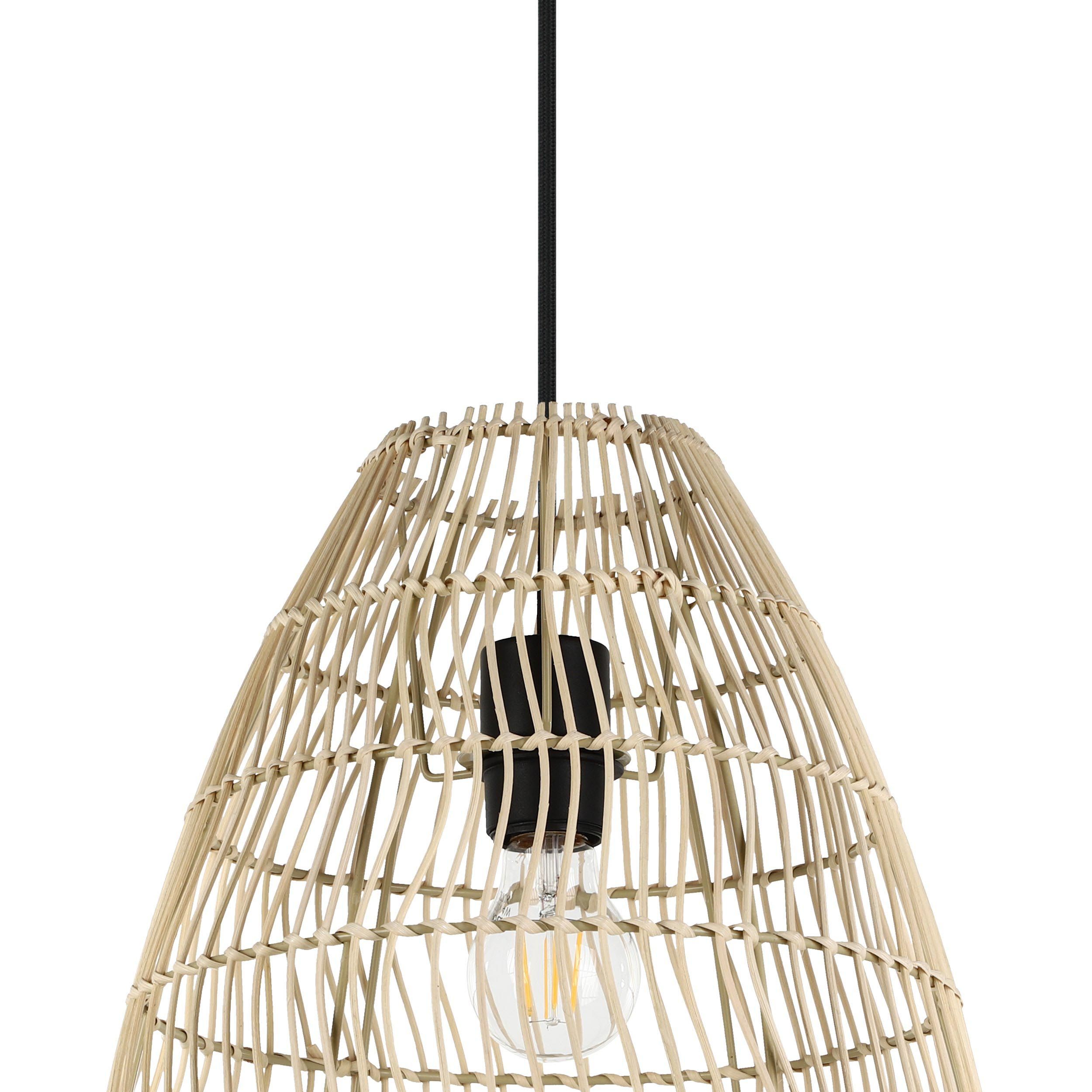 Suspension AYCLIFFE fibres naturelles Ø30cm