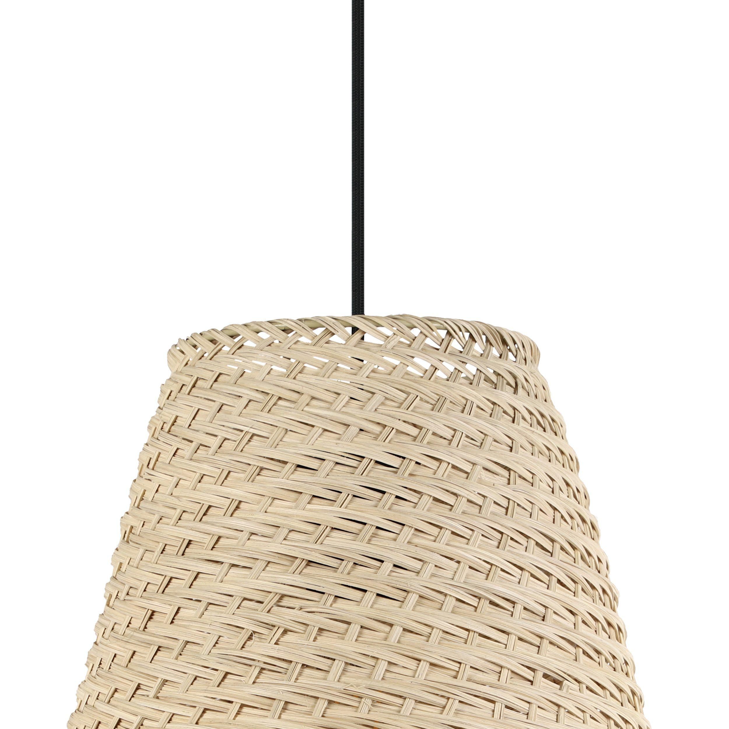 Suspension AYCLIFFE fibres naturelles Ø30cm