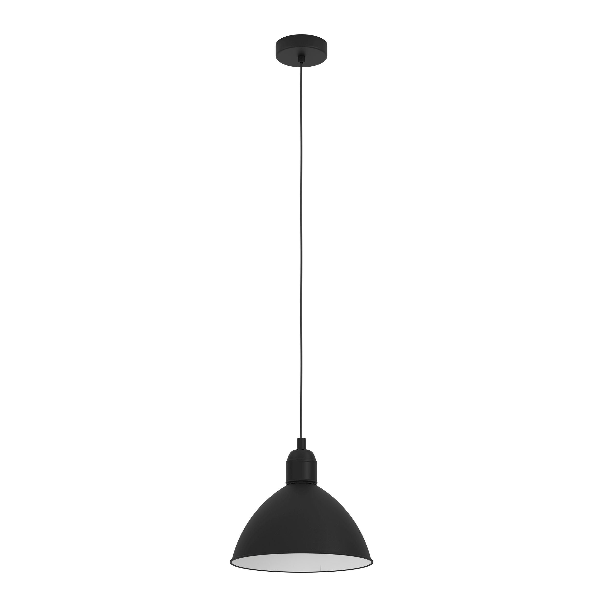 Suspension PRIDDY noir Ø30,5cm
