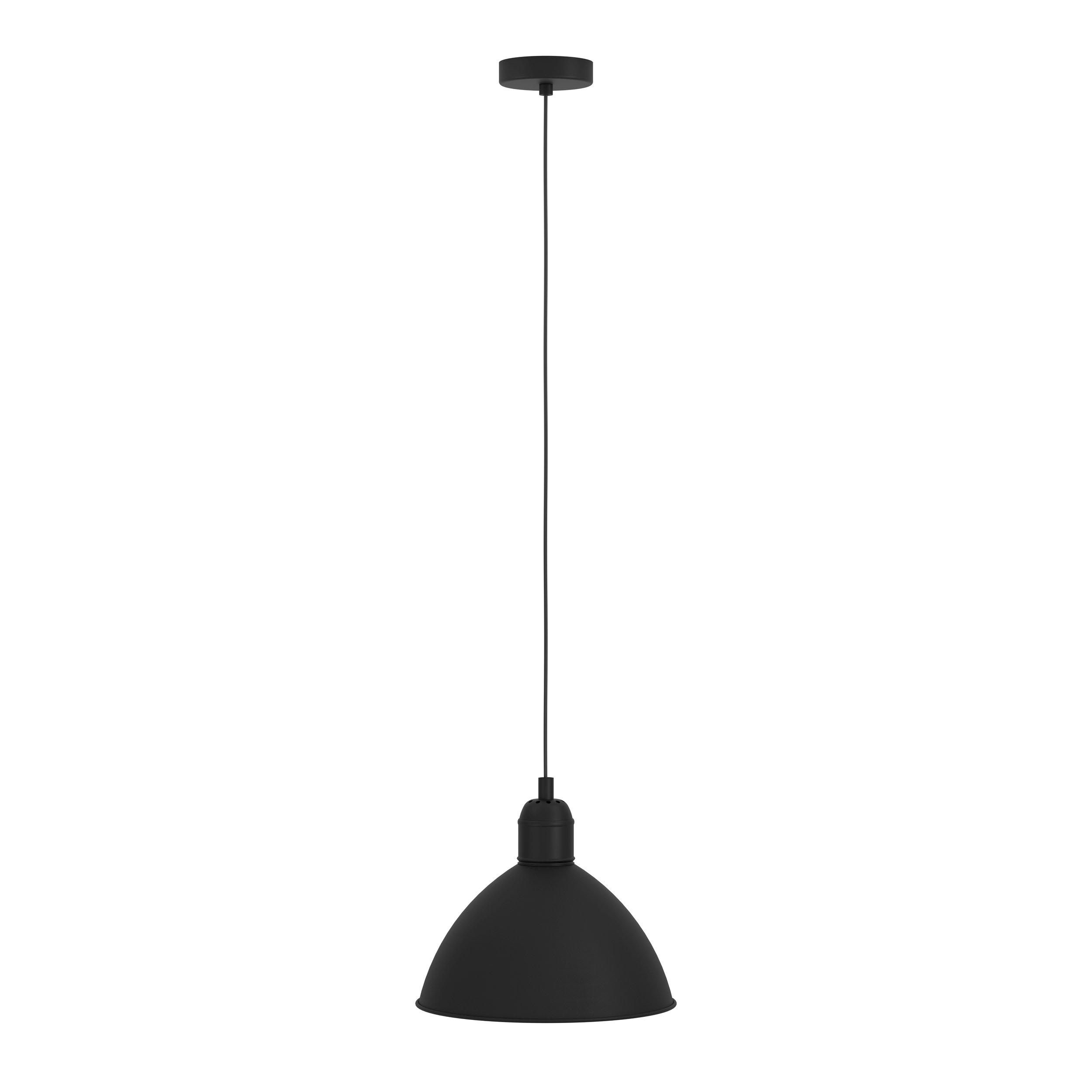 Suspension PRIDDY noir Ø30,5cm