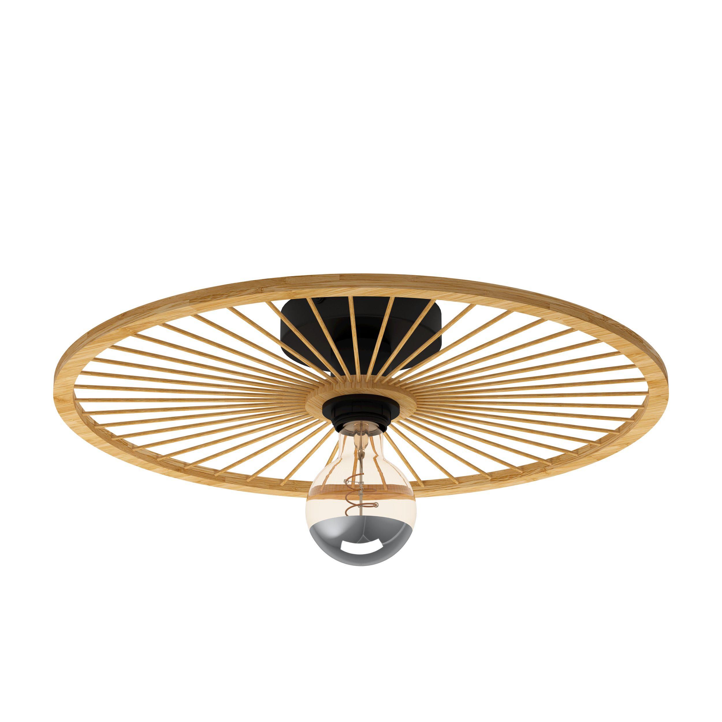 Plafonnier LEOMINSTER doré Ø31,5cm
