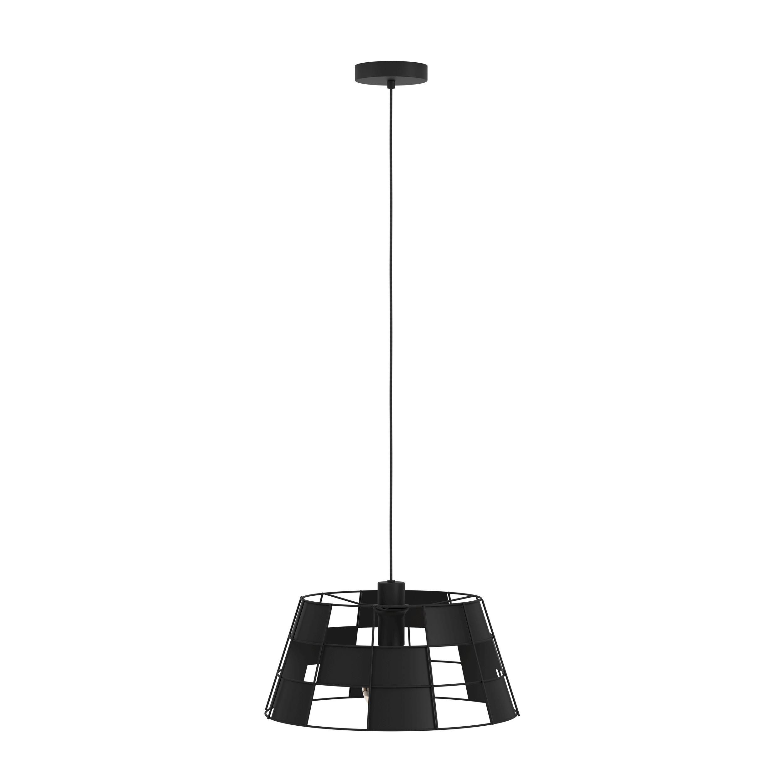 Suspension PONTEFRACT noir Ø42cm