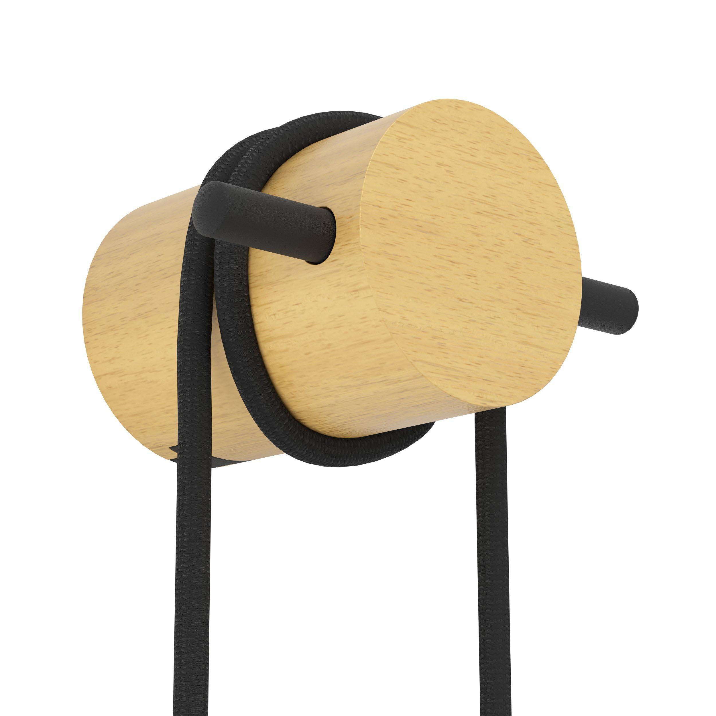 Applique murale BUDDON bois Ø5,5cm
