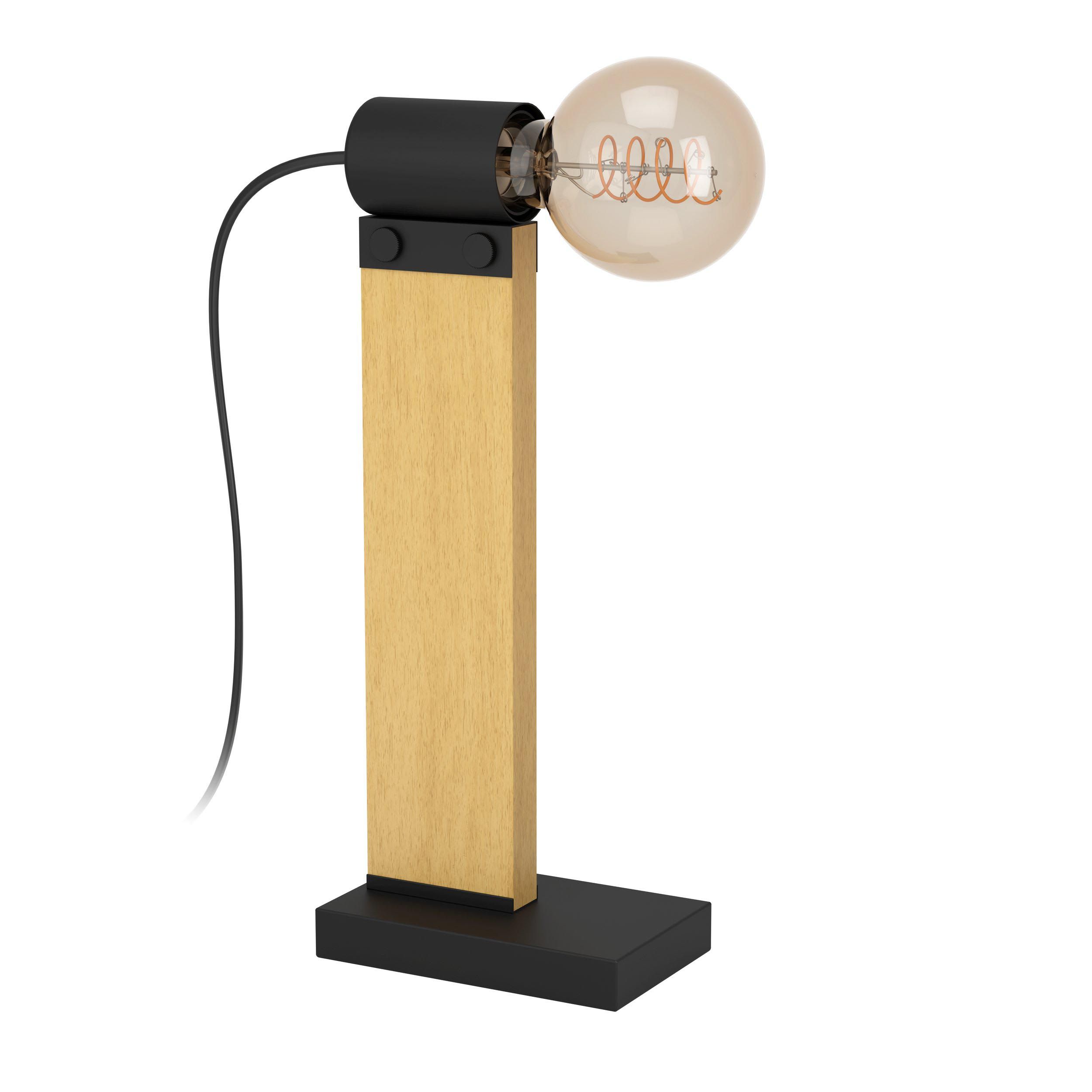 Lampe de table BAILRIGG bois H33cm
