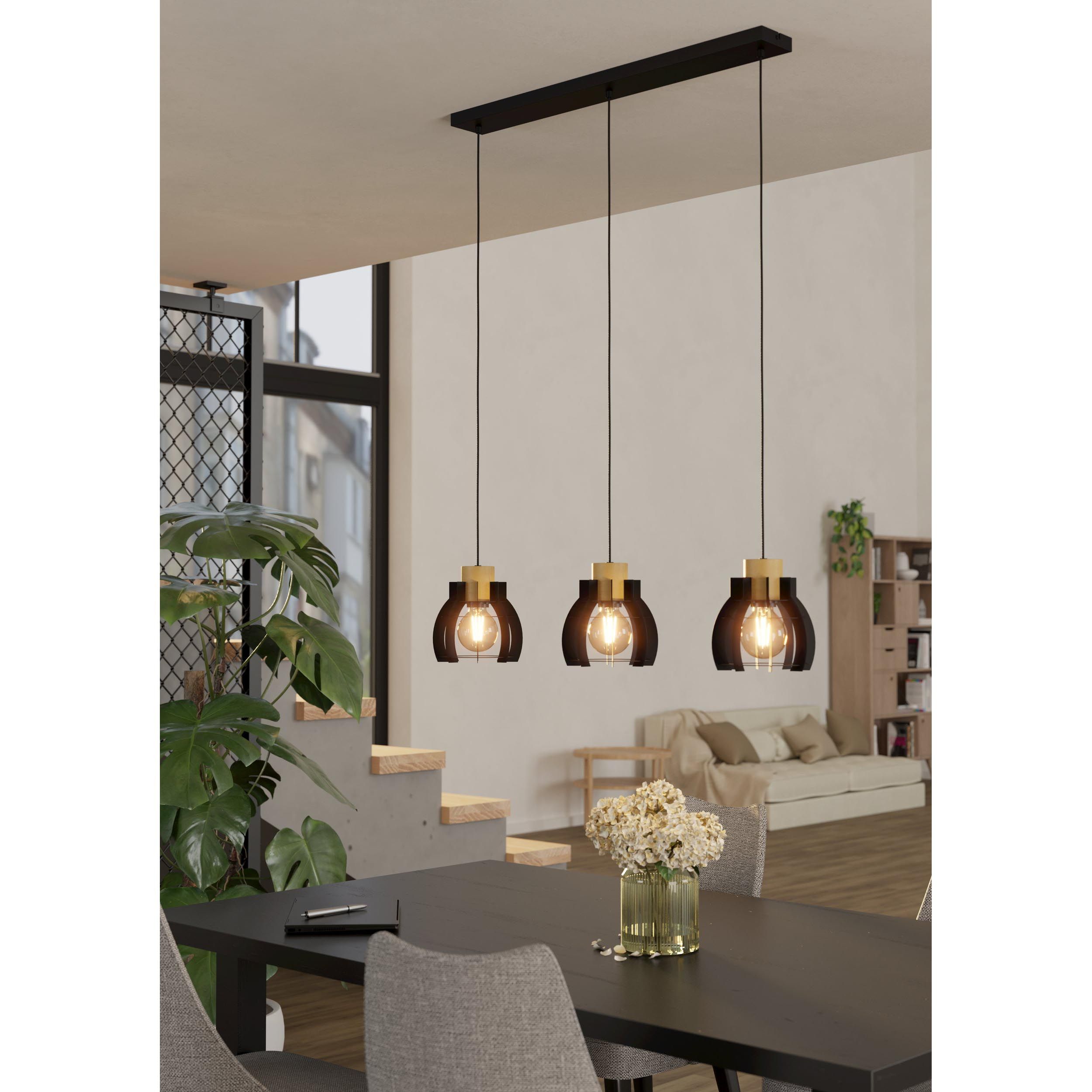 Suspension STILLINGTON 1 noir L88cm