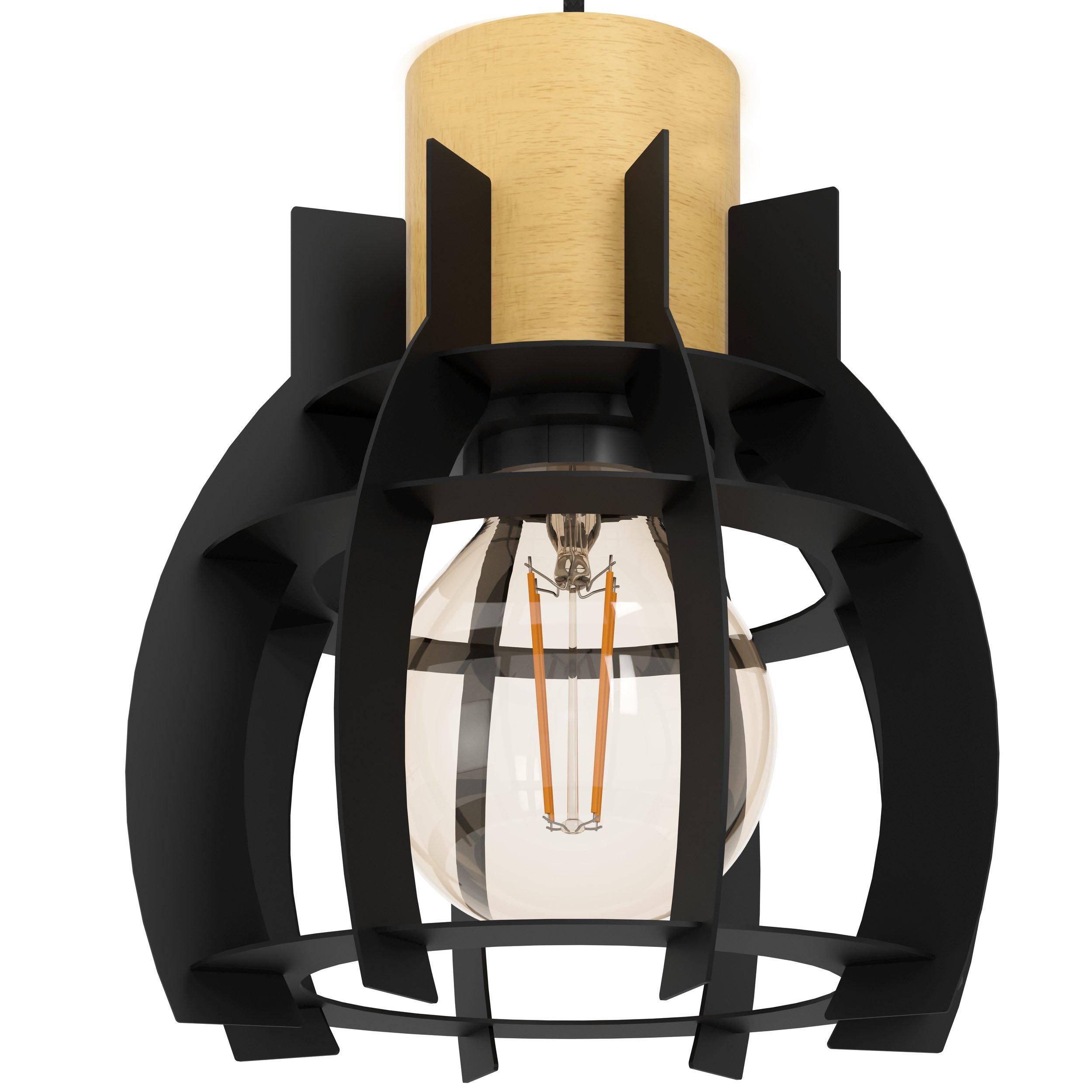 Suspension STILLINGTON 1 noir L88cm