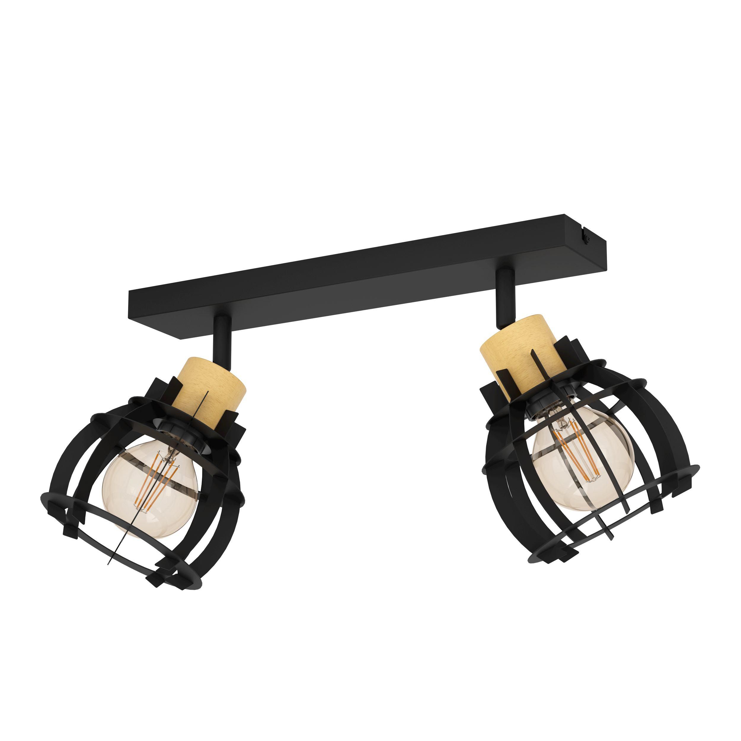 Réglette STILLINGTON 1 noir L42cm