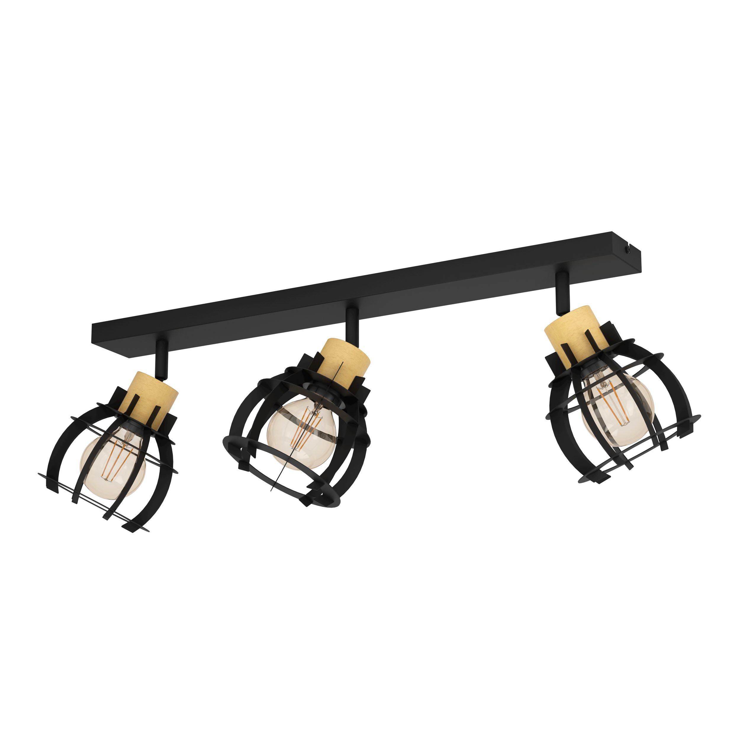 Réglette STILLINGTON 1 noir L71cm