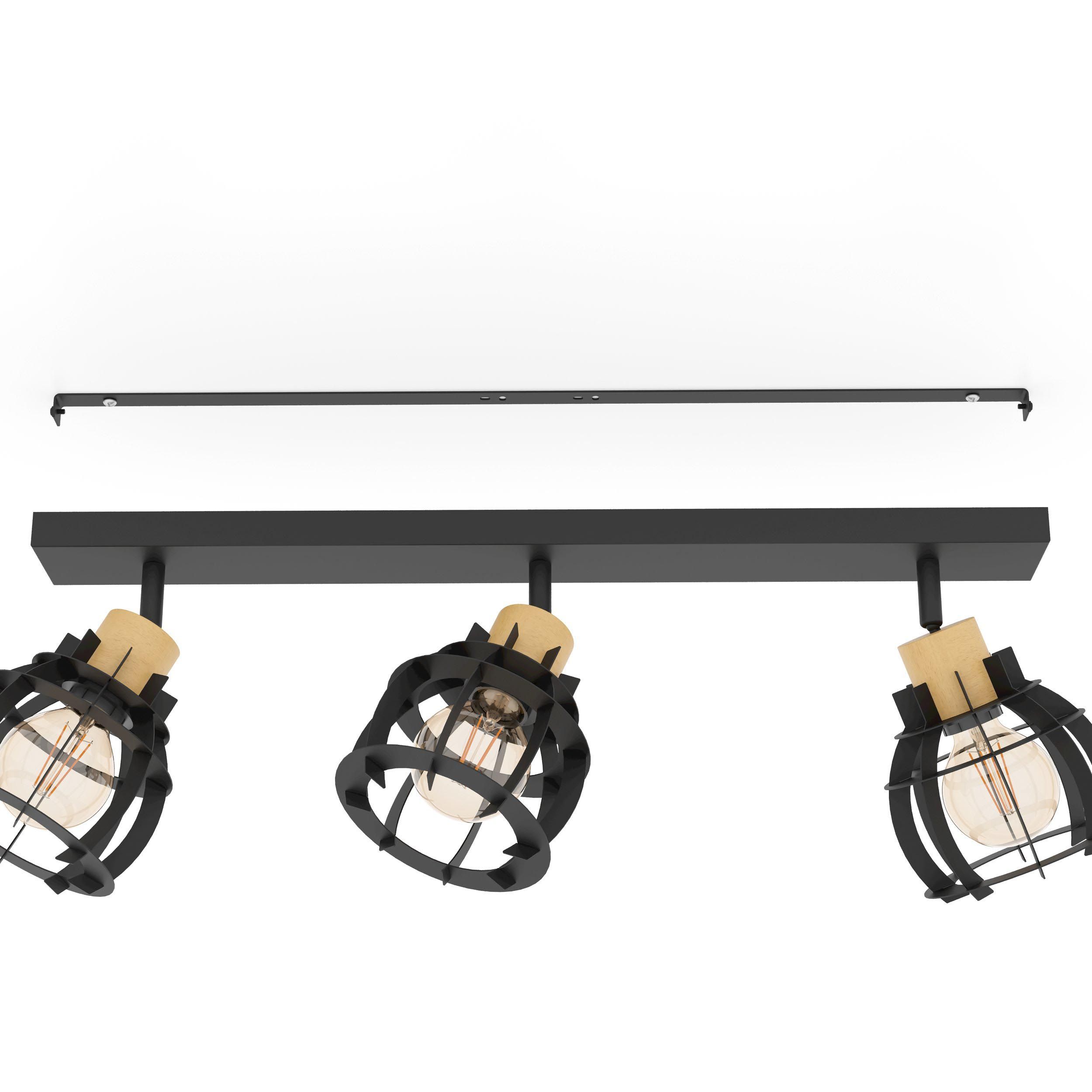 Réglette STILLINGTON 1 noir L71cm