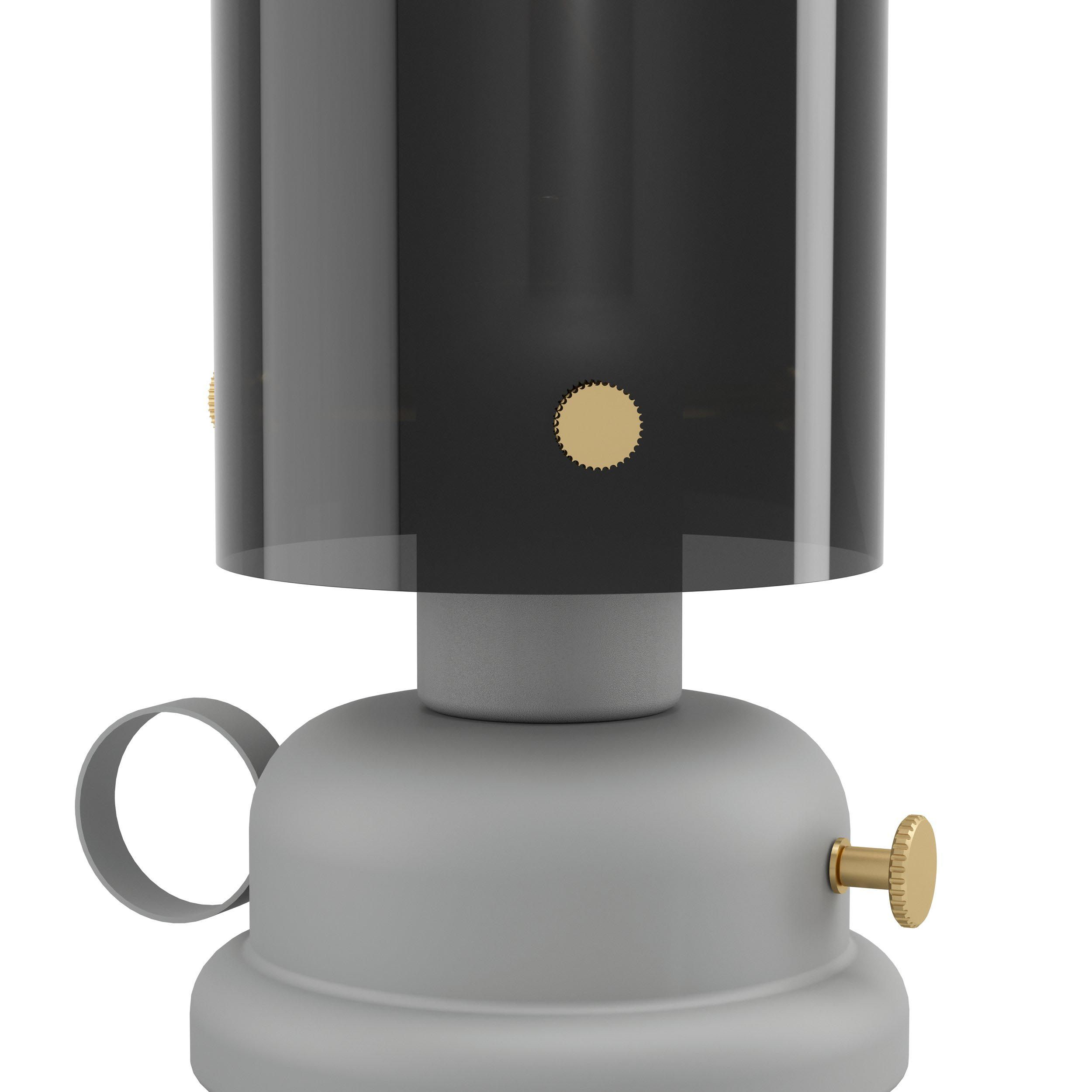 Lampe GARGAVE gris H31,5cm