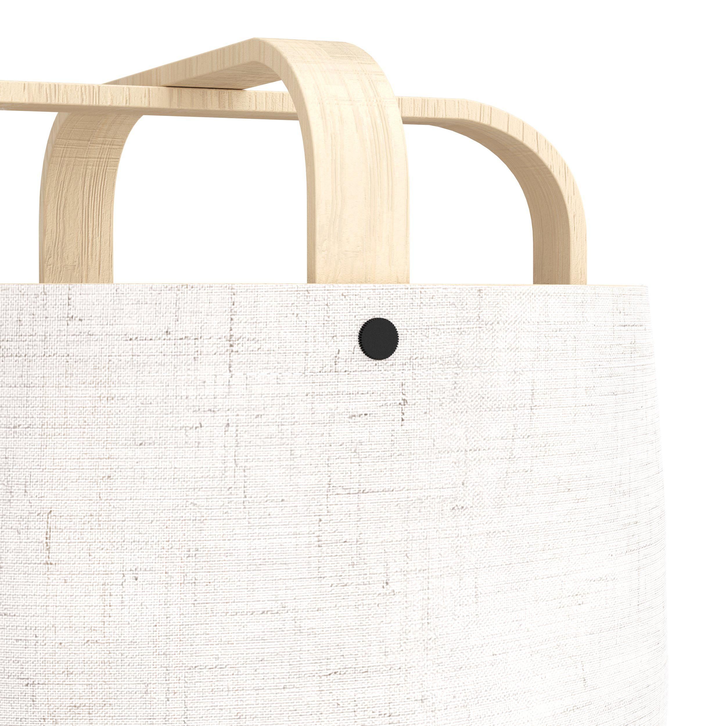 Lampe SURFLEET tissu naturel H51,5cm