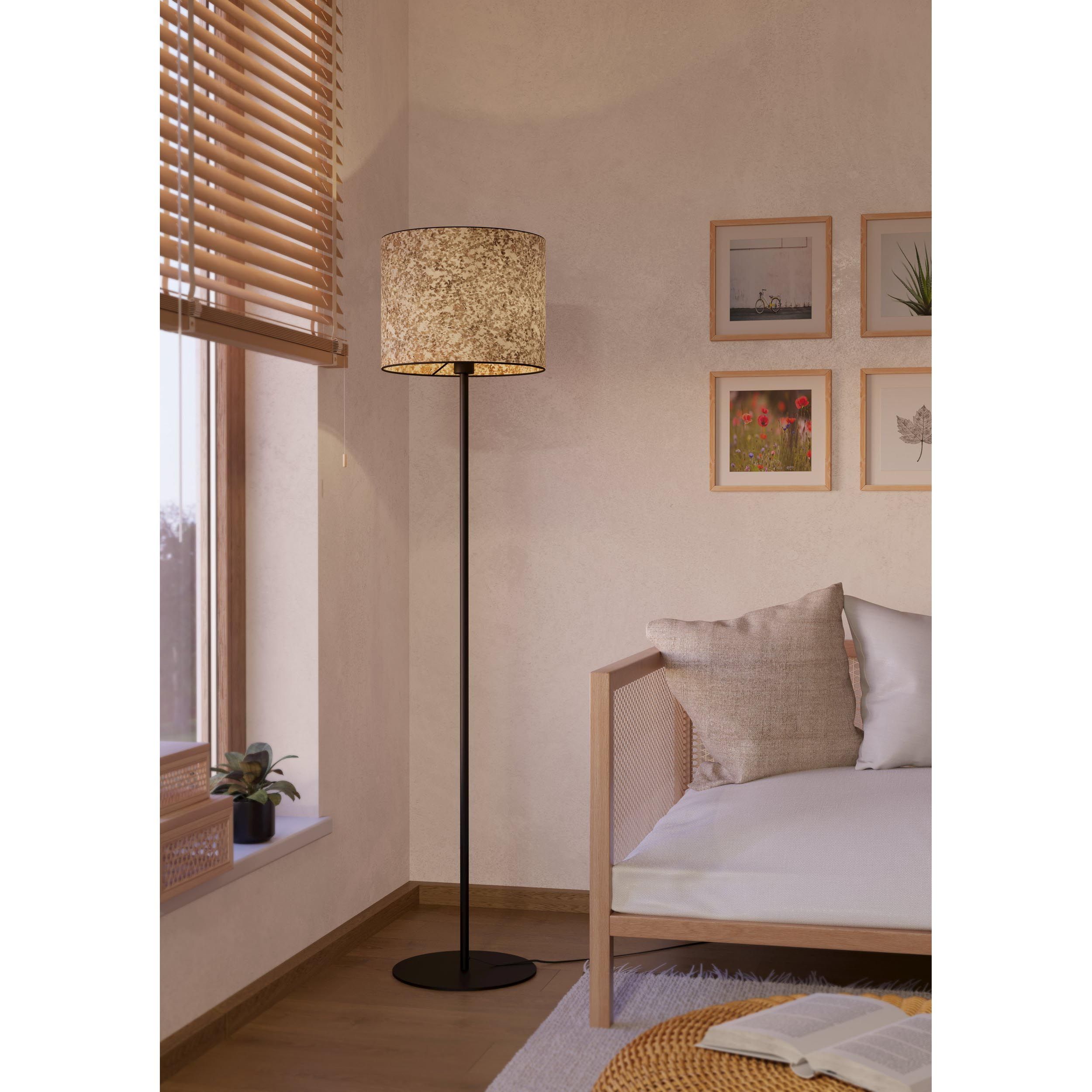 Lampadaire BUTTERBURN beige Ø36cm