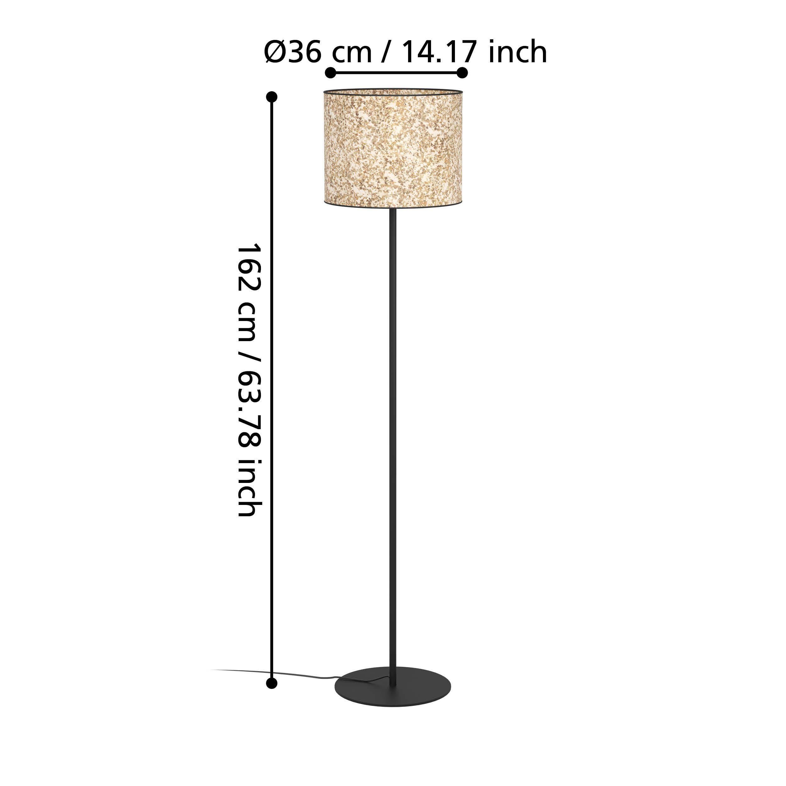 Lampadaire BUTTERBURN beige Ø36cm