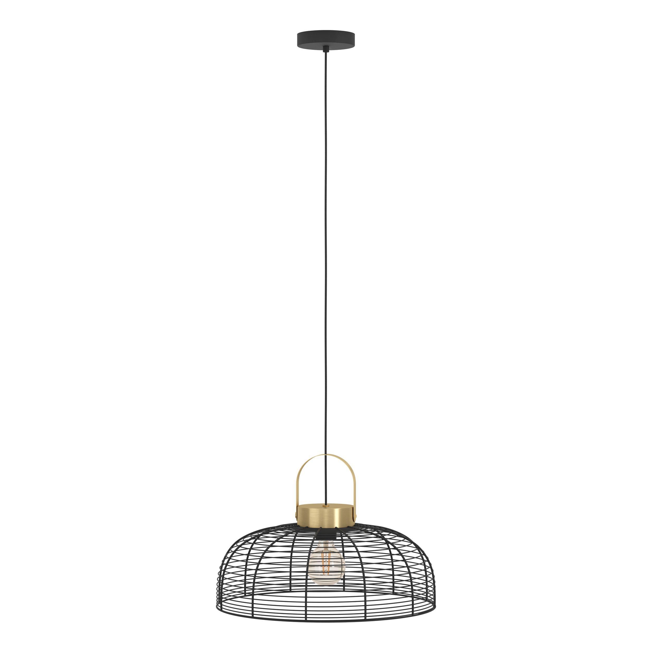 Suspension ROUNDHAM noir Ø45cm