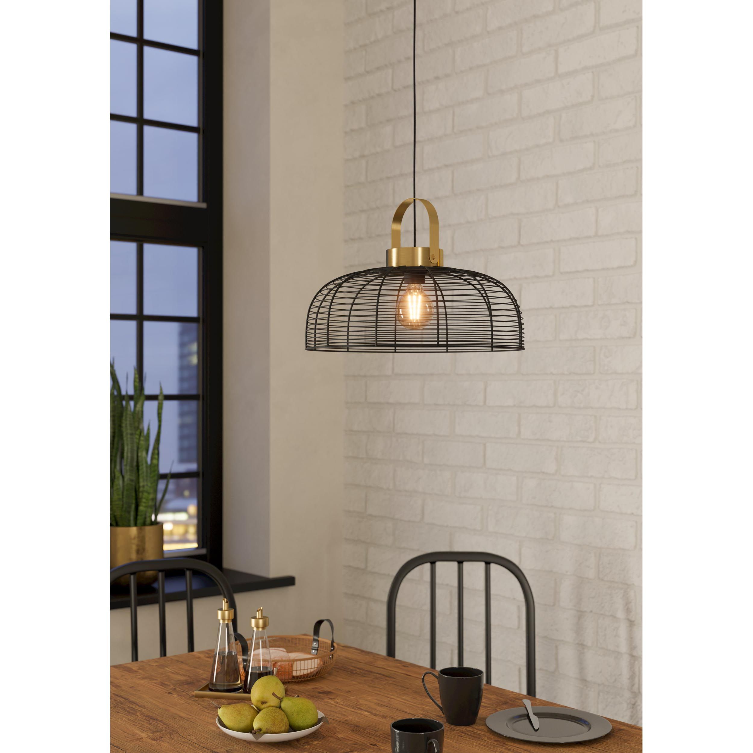 Suspension ROUNDHAM noir Ø45cm