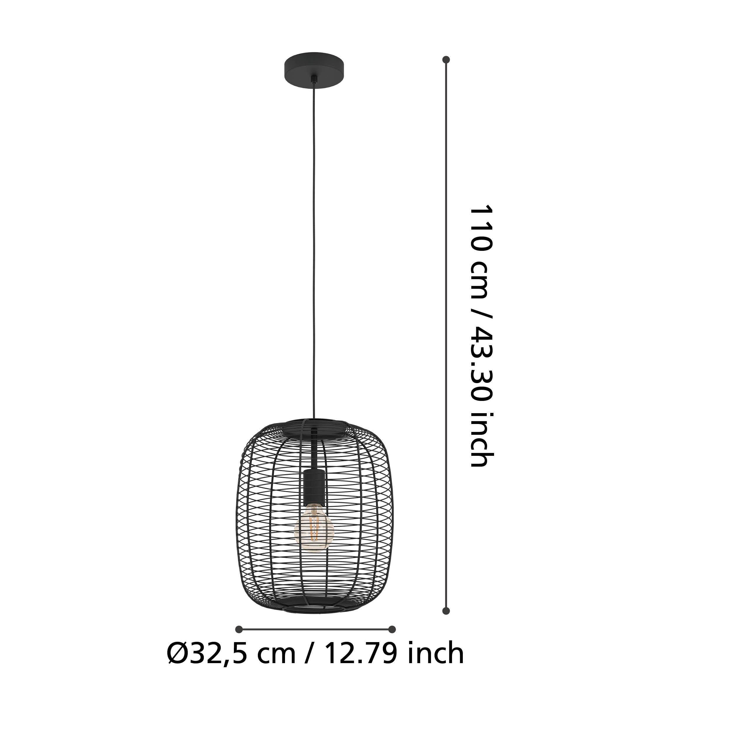 Suspension RINROE beige Ø32,5cm