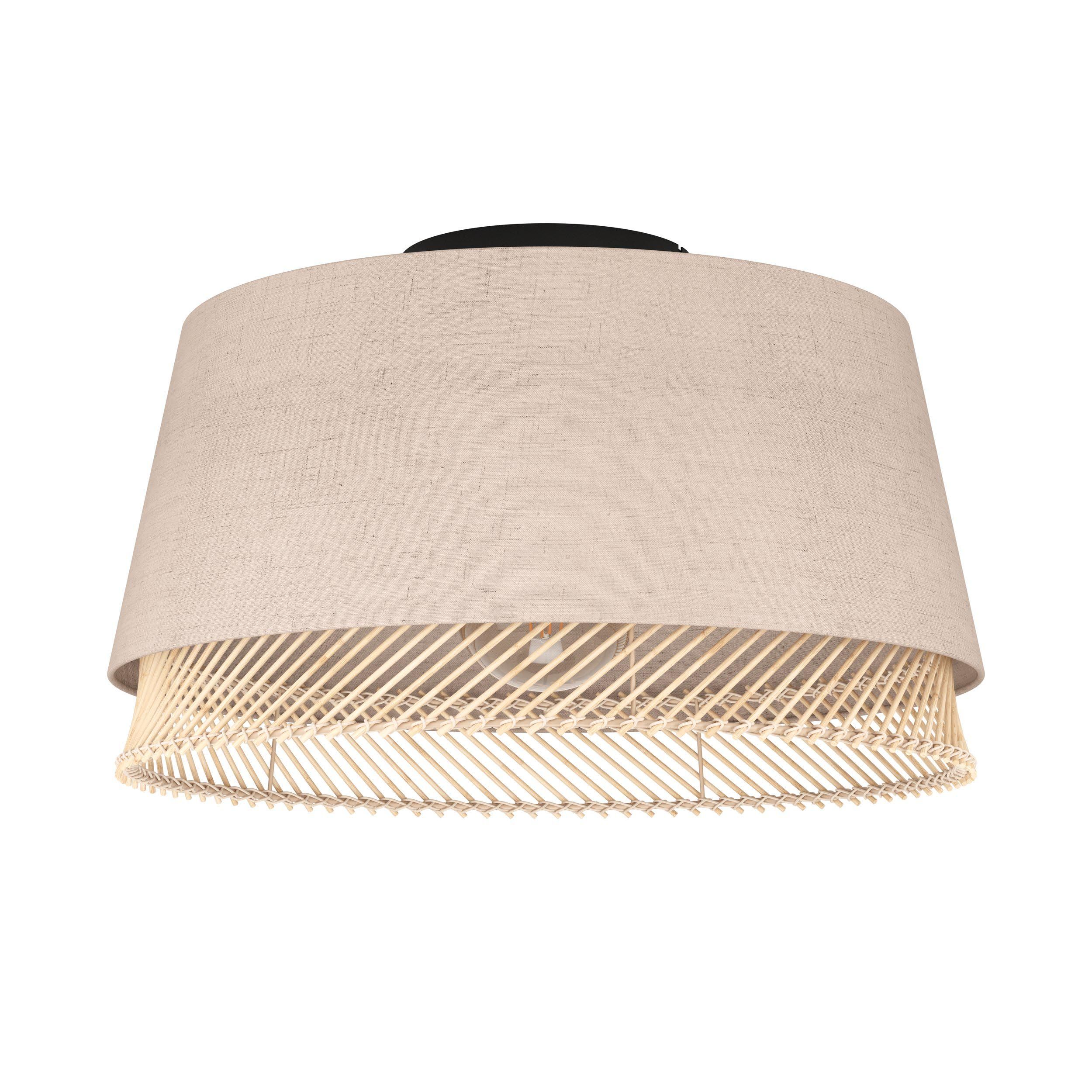 Plafonnier TABLEY beige Ø38cm