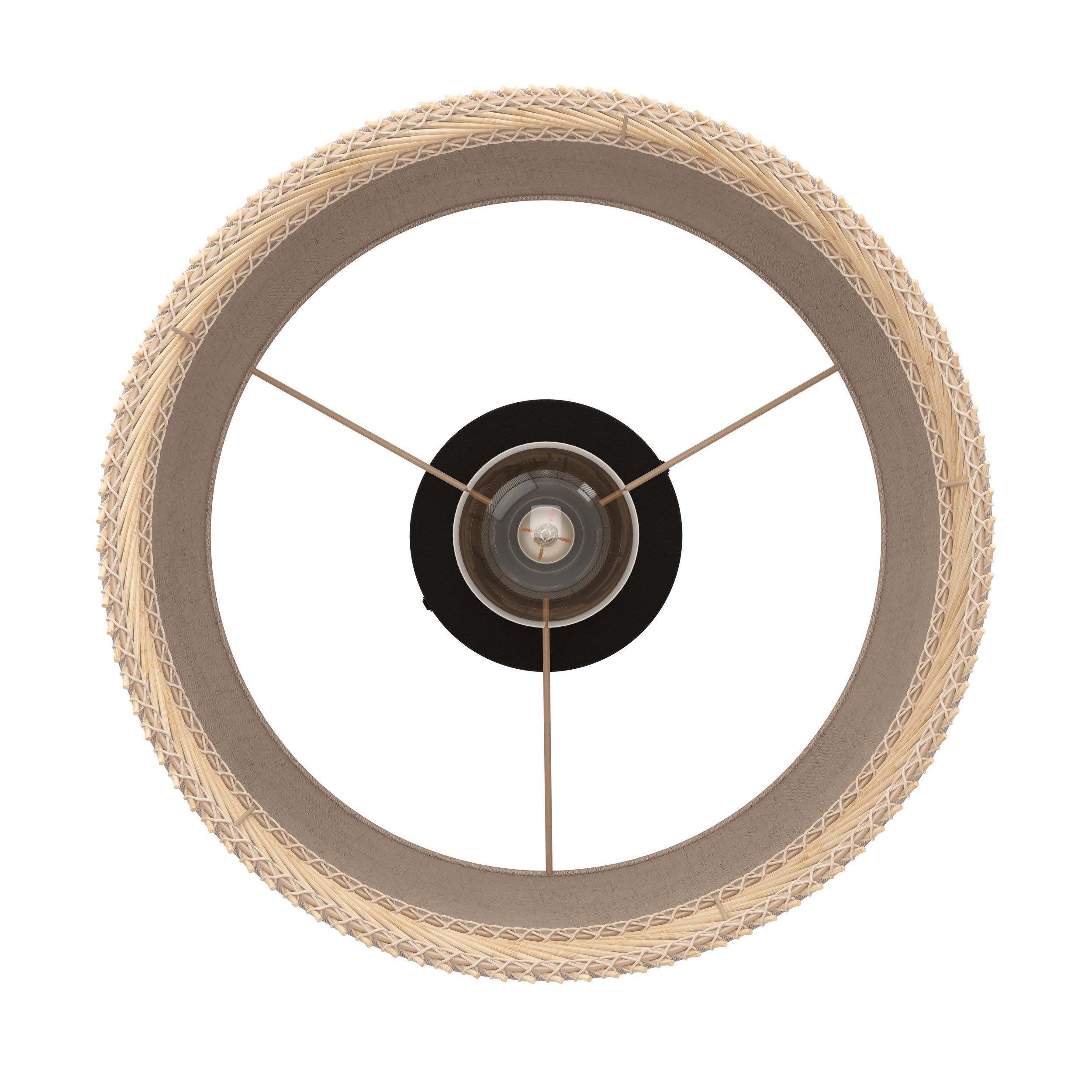 Plafonnier TABLEY beige Ø38cm