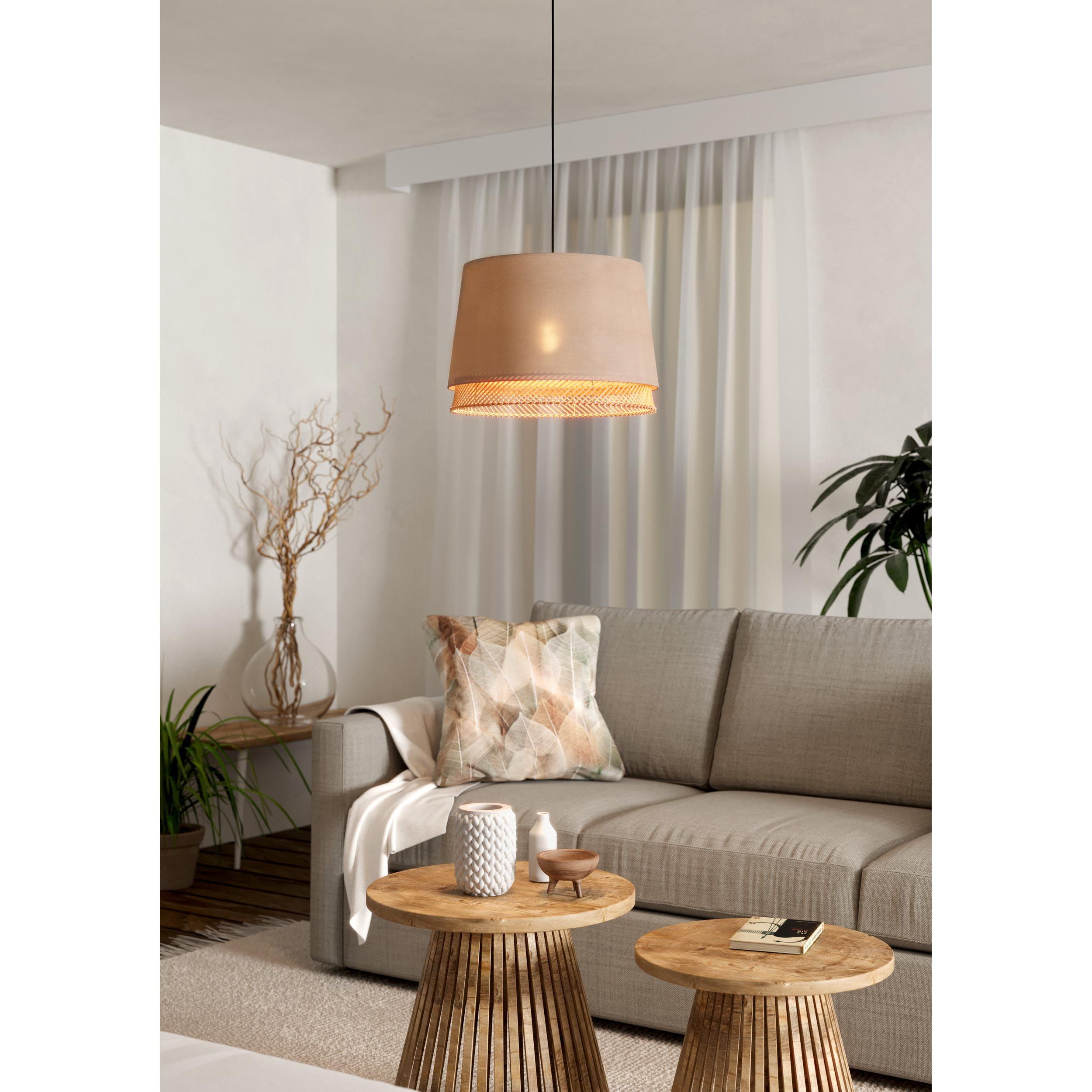 Suspension TABLEY beige Ø38cm