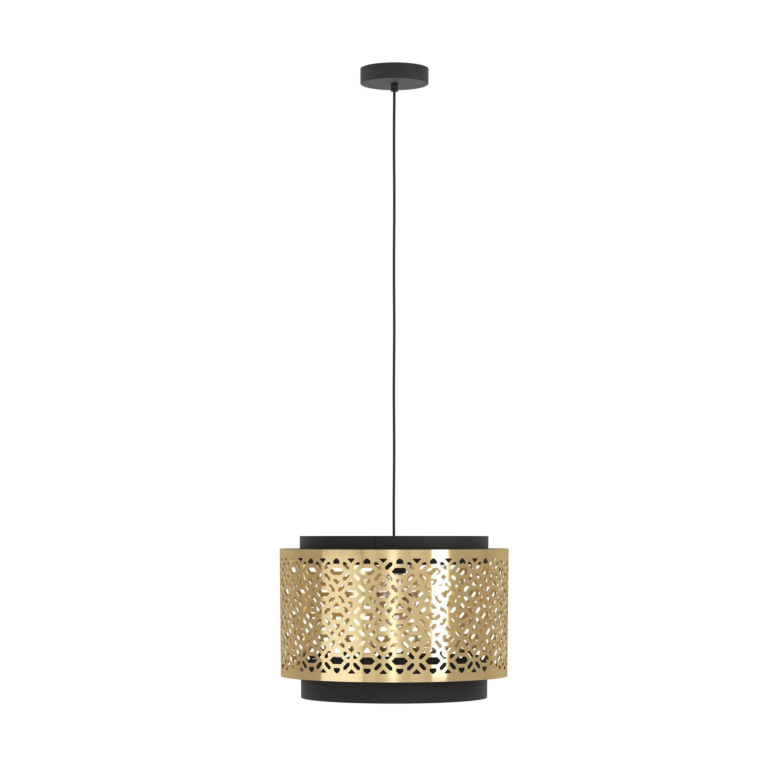 Suspension SANDBACH doré/noir Ø42cm