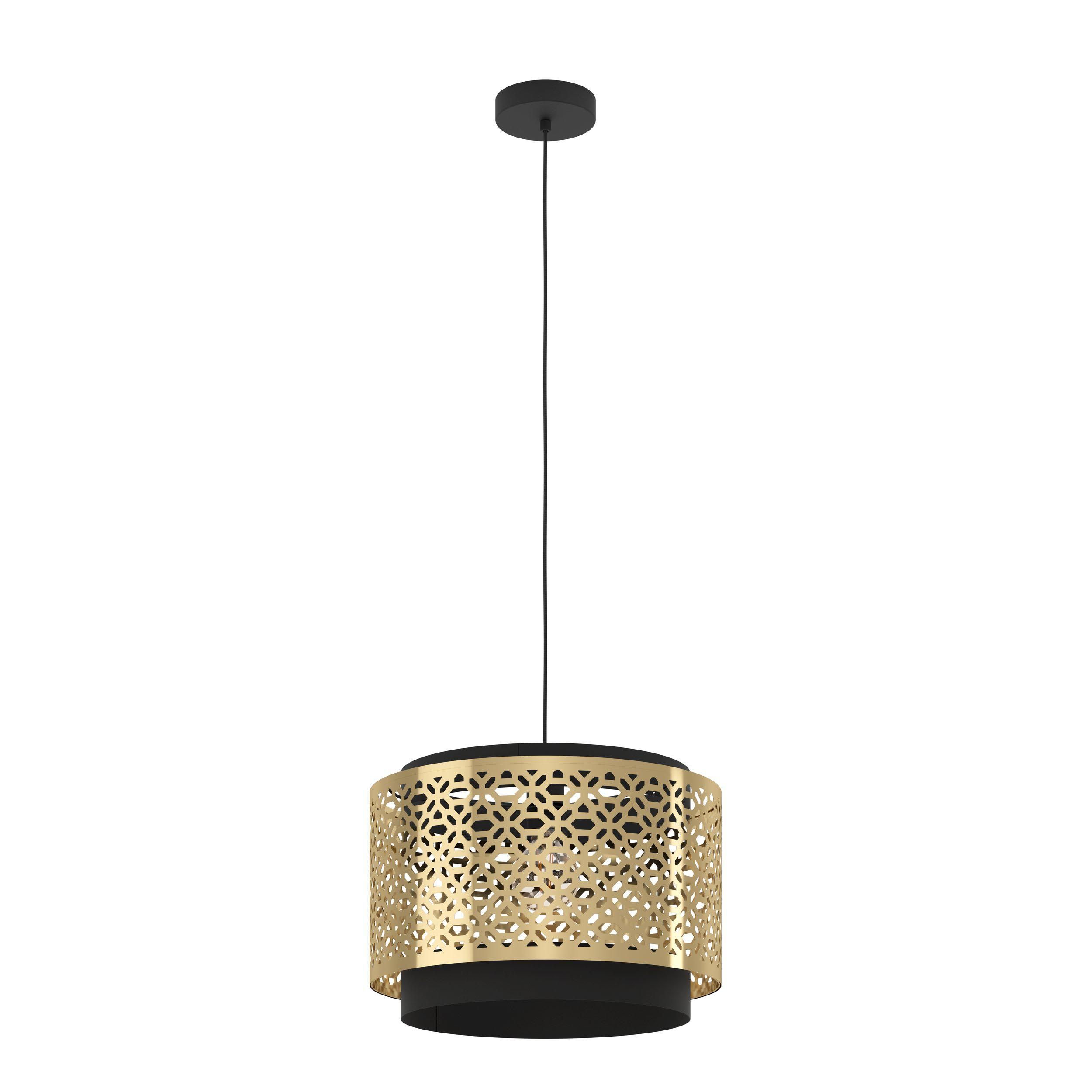 Suspension SANDBACH doré/noir Ø42cm