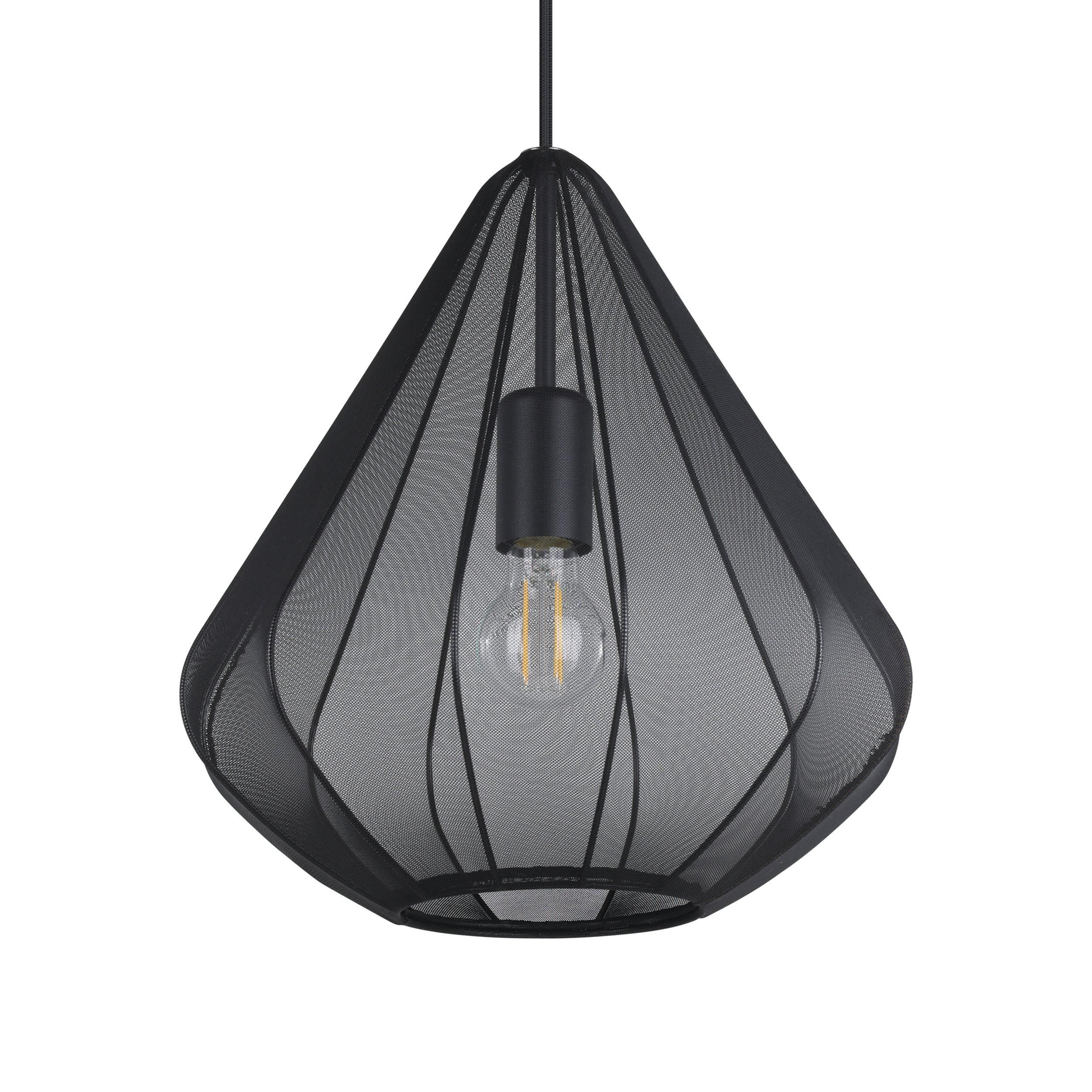 Suspension DOLWEN noir Ø40cm