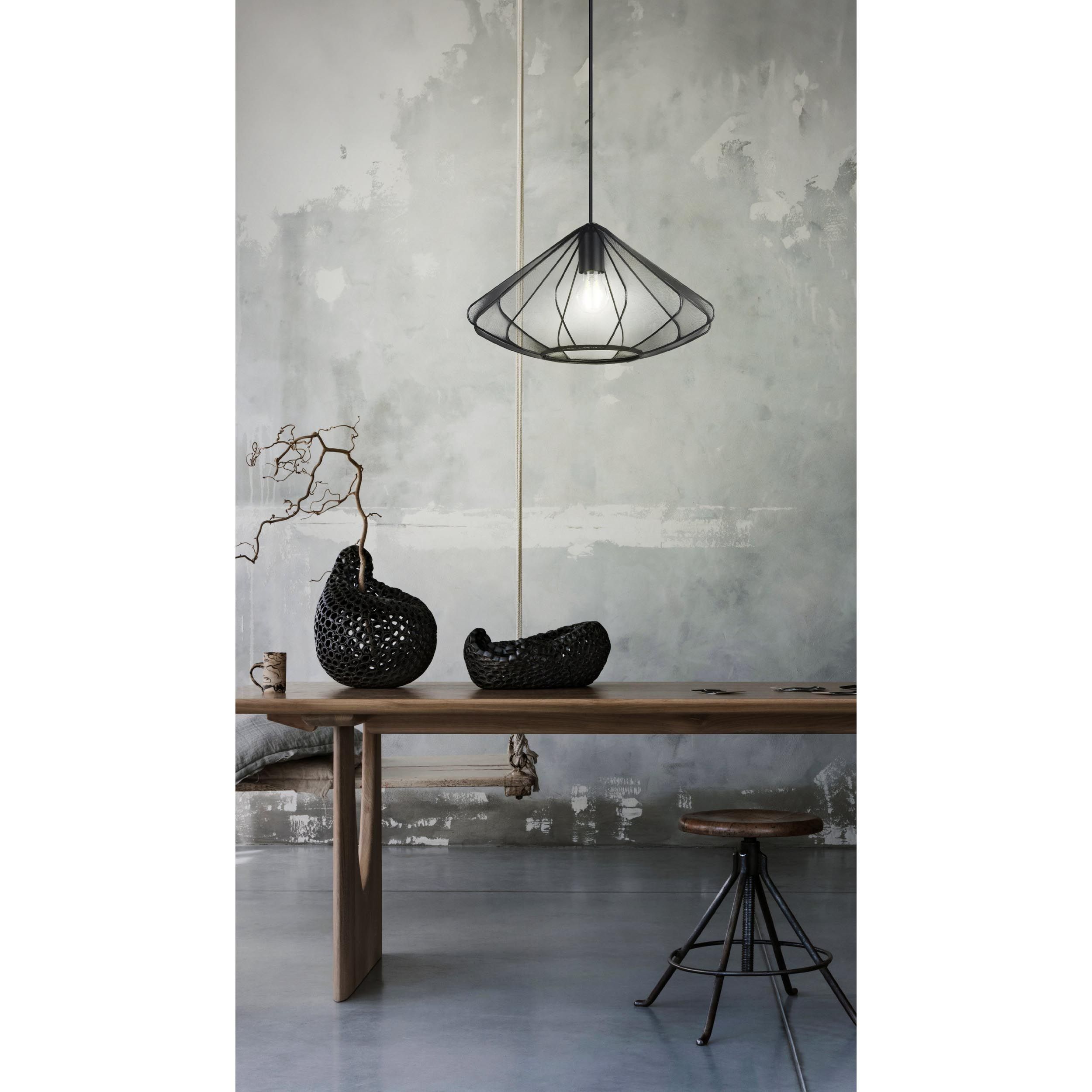 Suspension DOLWEN noir Ø33,5cm