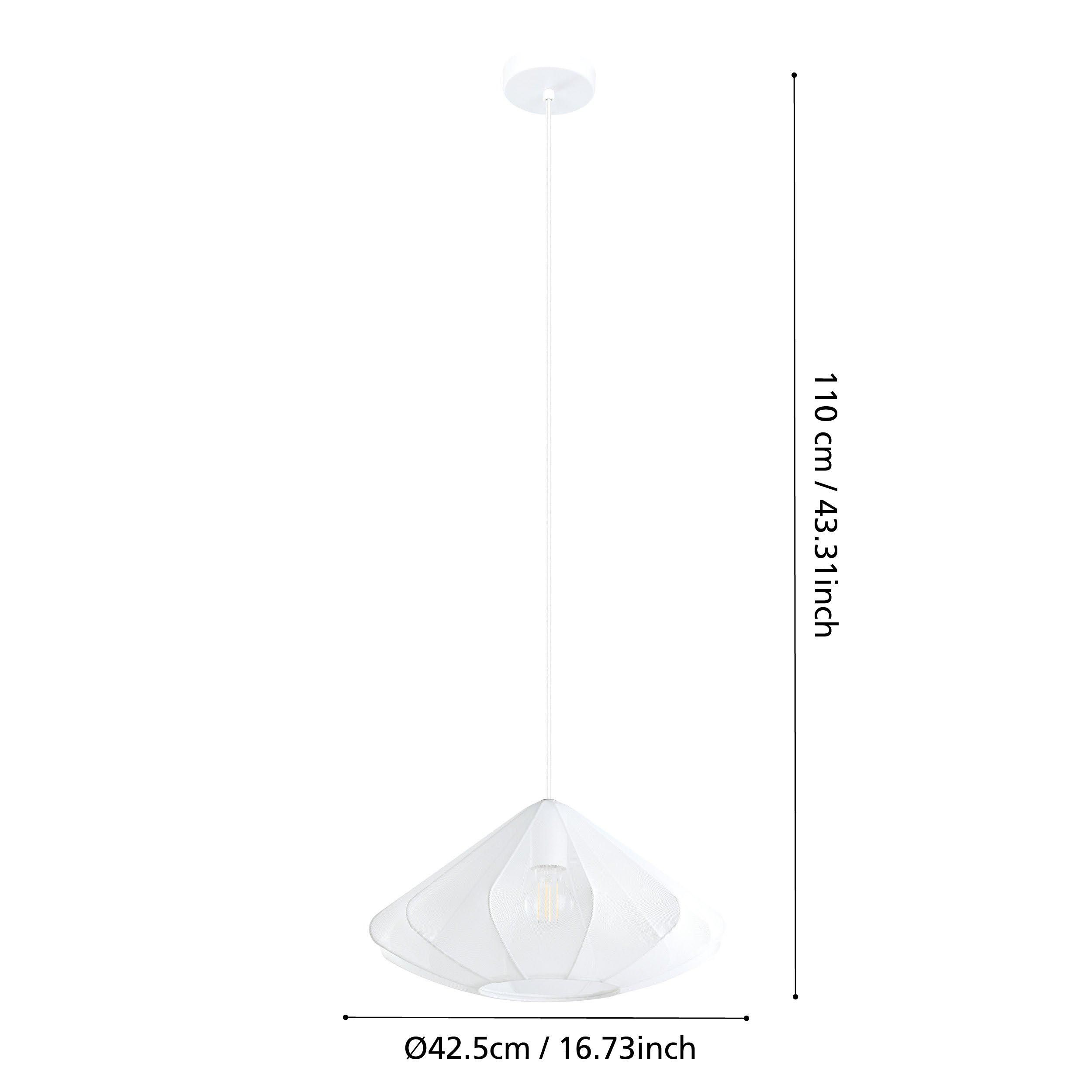 Susension DOLWEN blanc Ø42,5cm