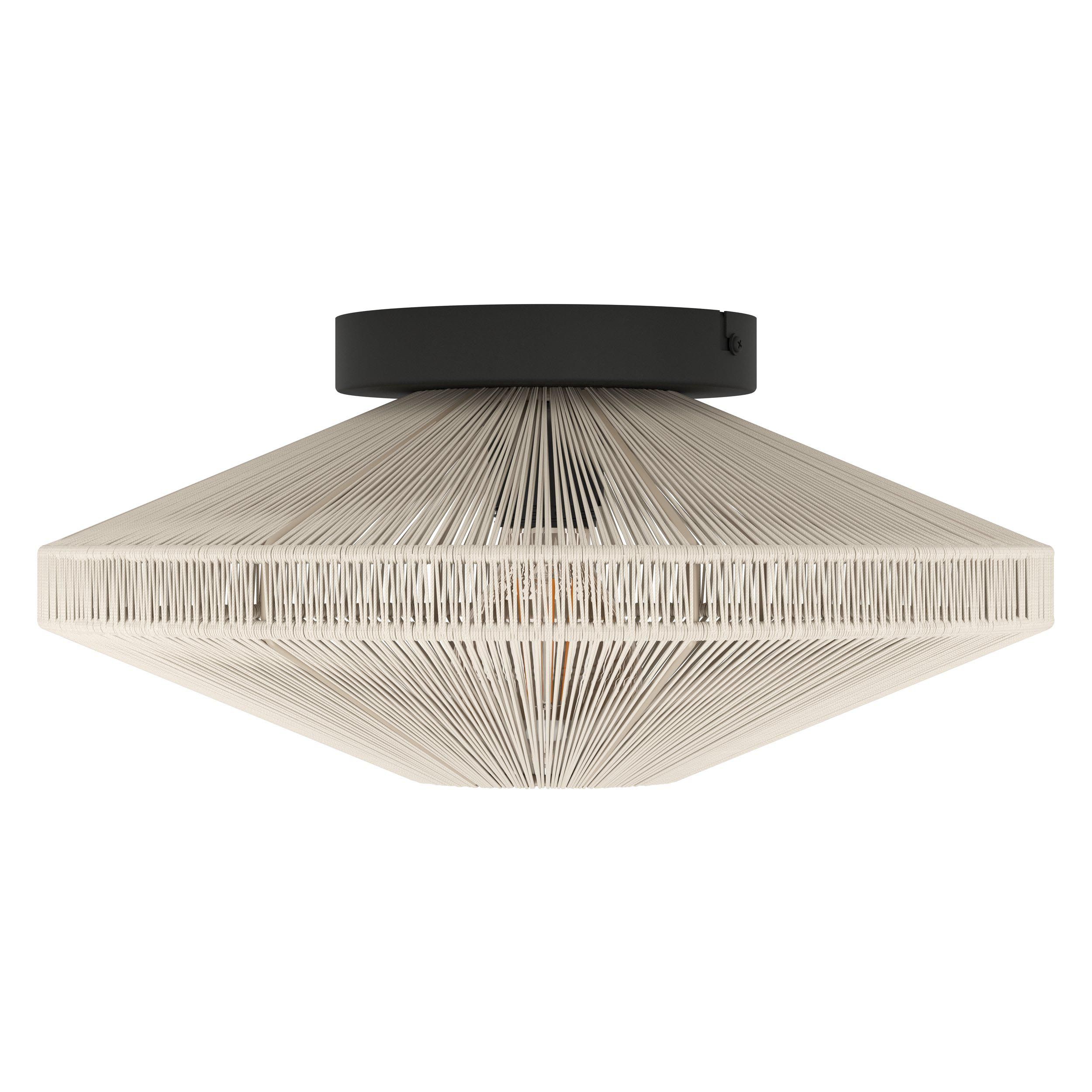 Plafonnier MIDSUMER beige Ø38cm