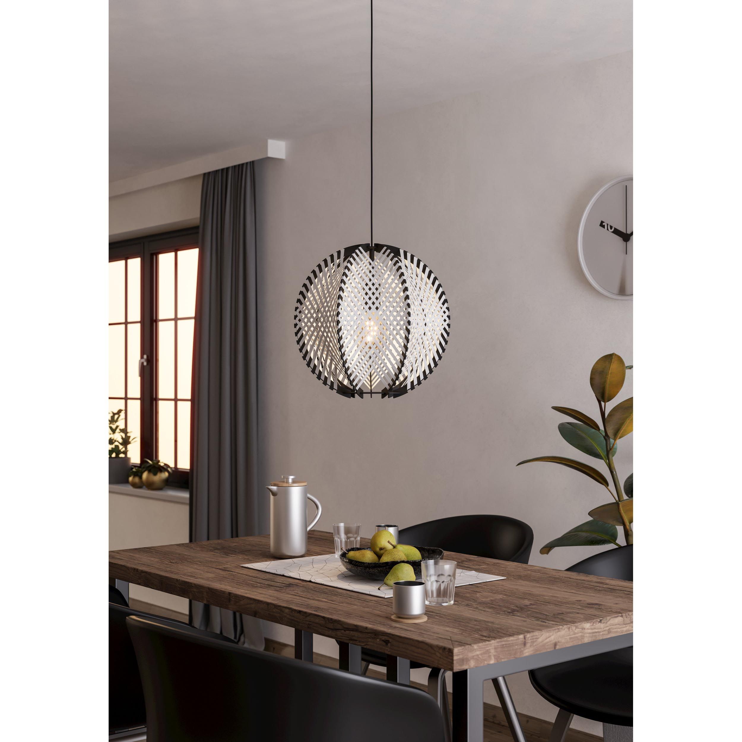 Suspension WAVERTON noir Ø40cm