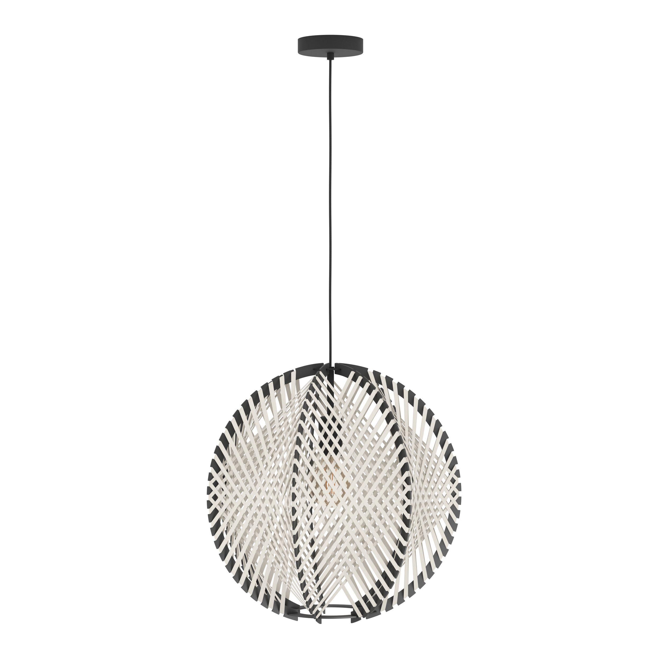 Suspension WAVERTON noir Ø48cm
