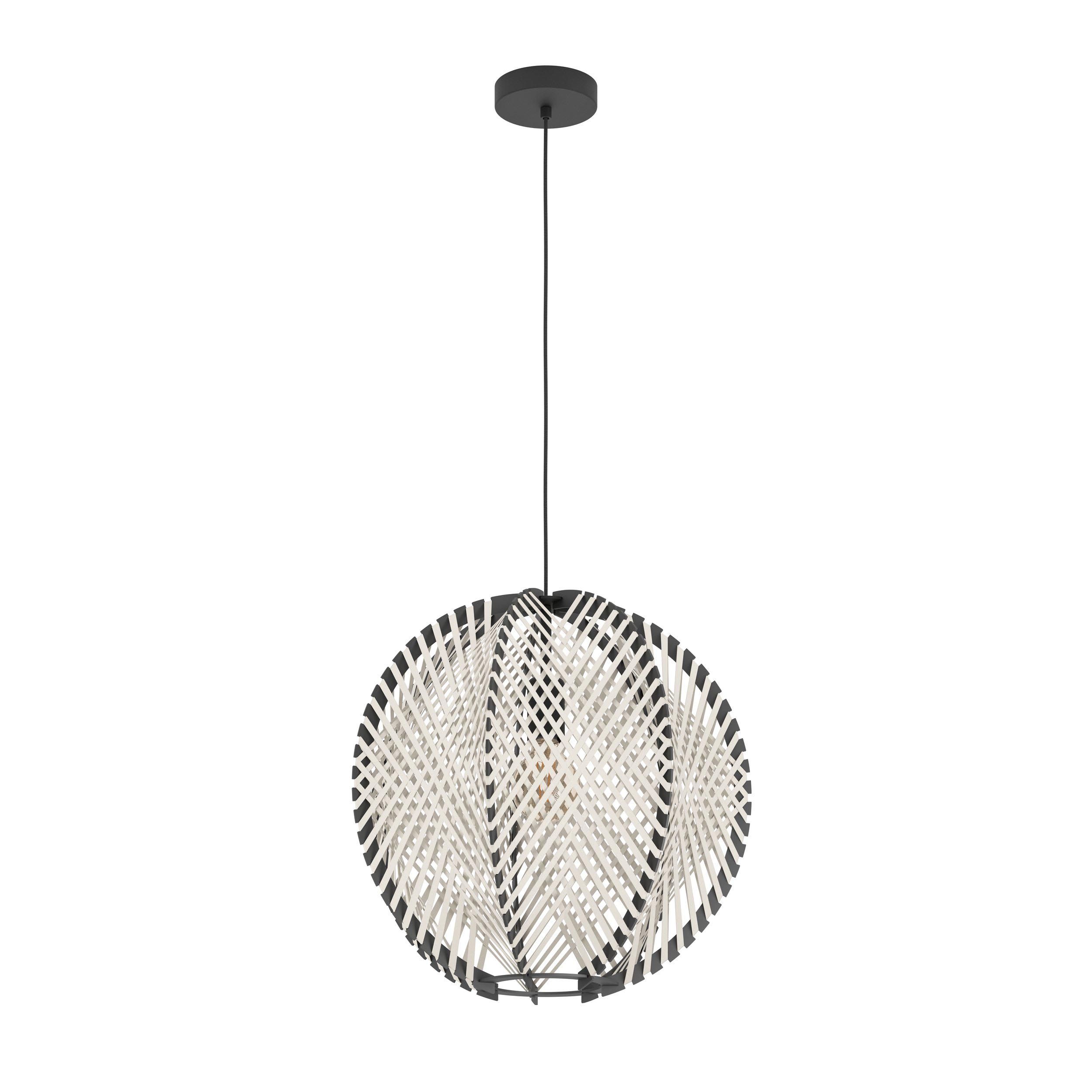 Suspension WAVERTON noir Ø48cm