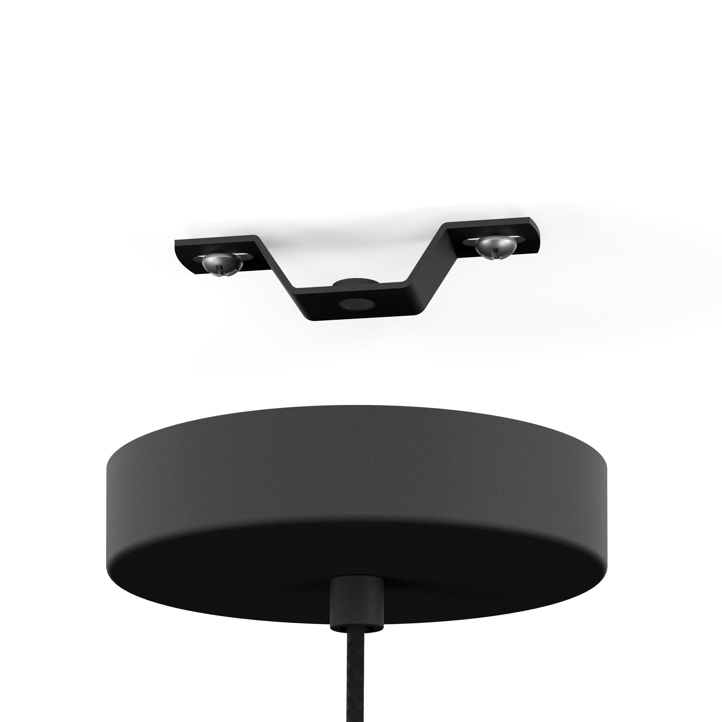 Suspension WAVERTON noir Ø48cm